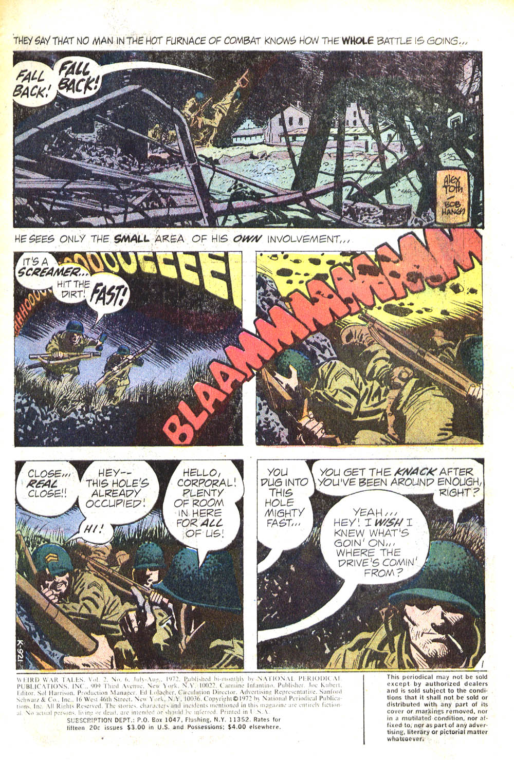 Read online Weird War Tales (1971) comic -  Issue #6 - 3