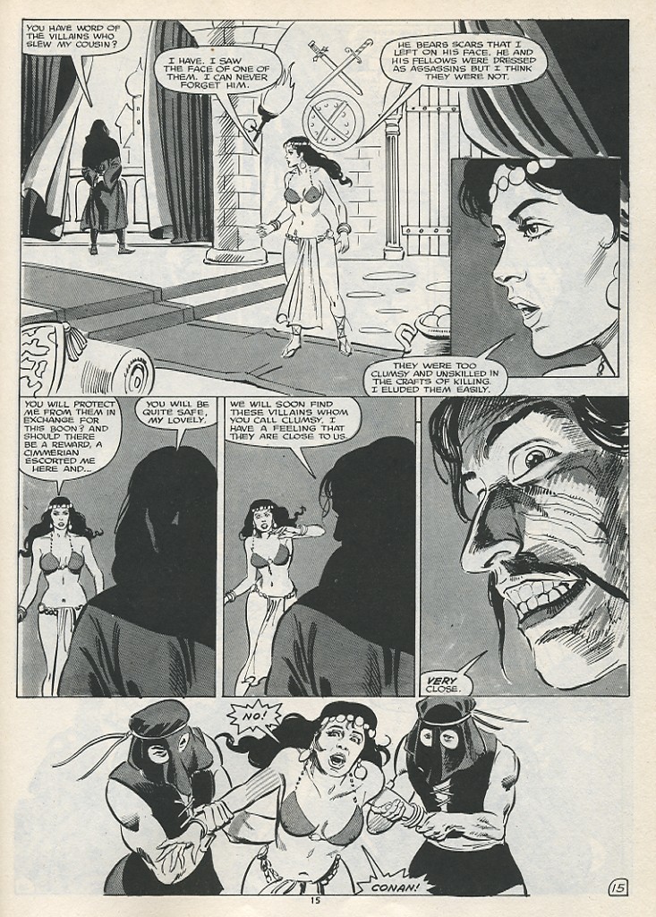 Read online The Savage Sword Of Conan comic -  Issue #177 - 17