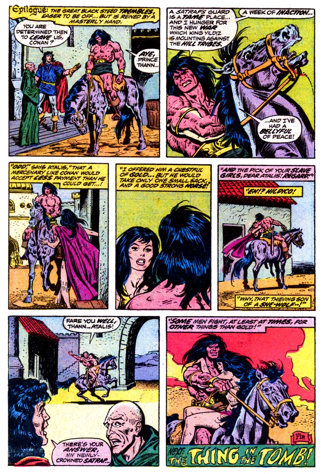 Read online Conan the Barbarian (1970) comic -  Issue #30 - 20