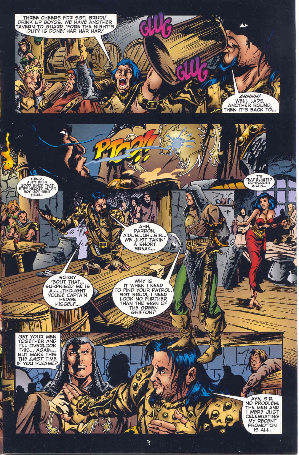 Read online Dungeons & Dragons: Tempests Gate comic -  Issue #1 - 4
