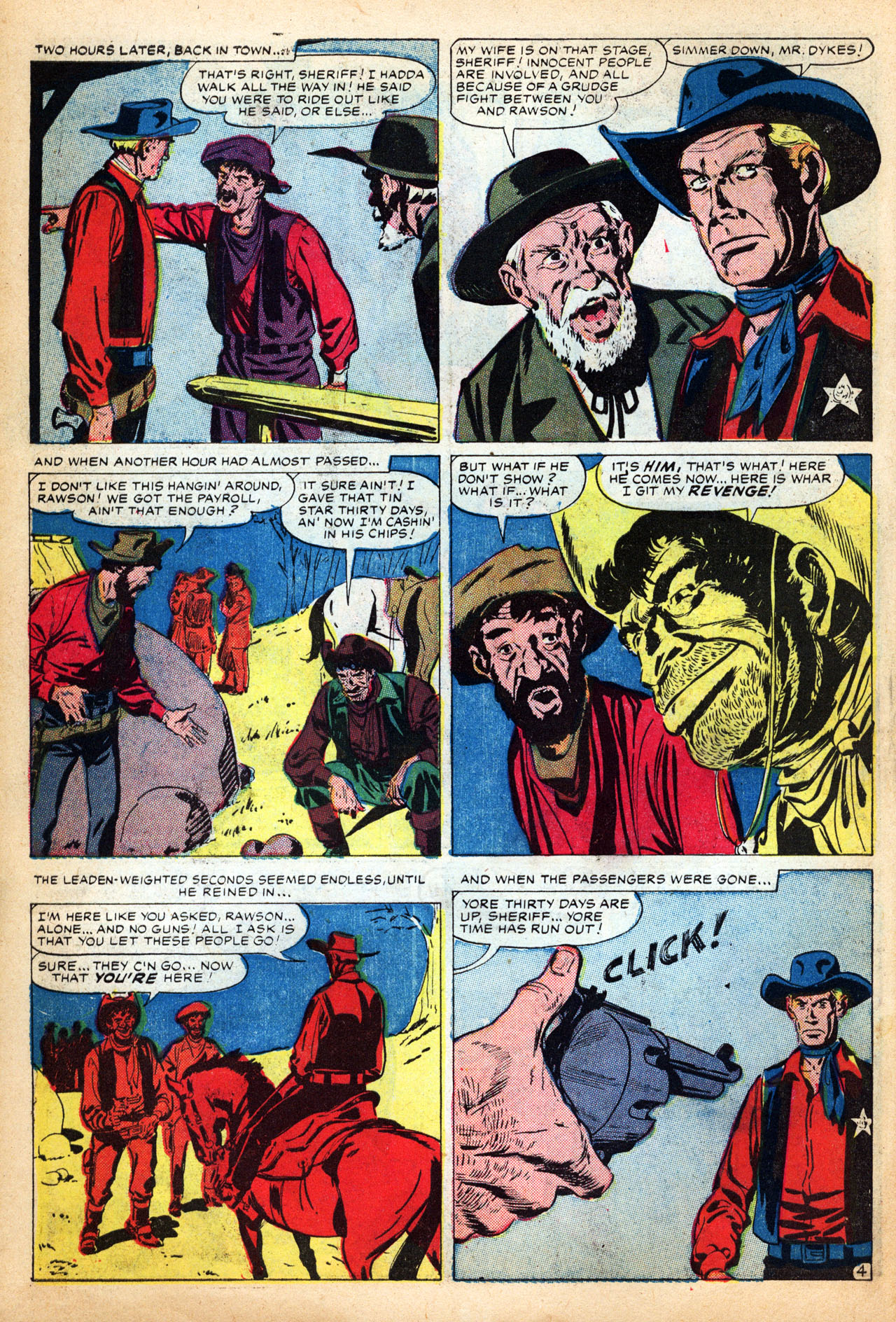 Read online Western Outlaws (1954) comic -  Issue #20 - 6