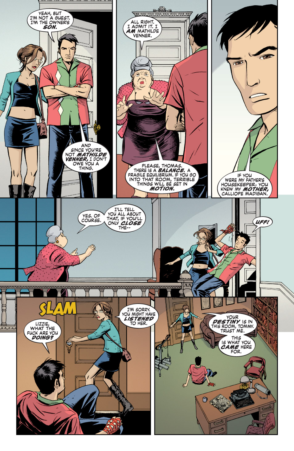 Read online The Unwritten comic -  Issue #4 - 6