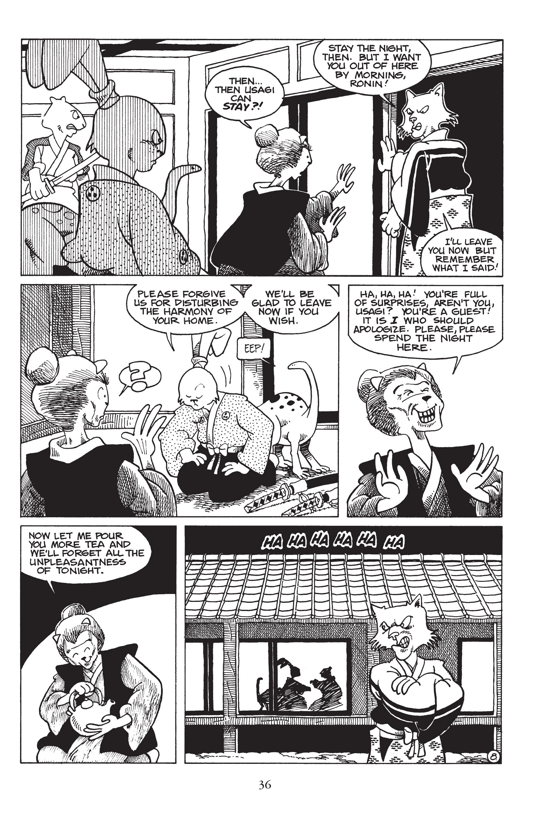 Read online Usagi Yojimbo (1987) comic -  Issue # _TPB 3 - 37