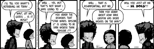 Read online The Boondocks Collection comic -  Issue # Year 2001 - 51