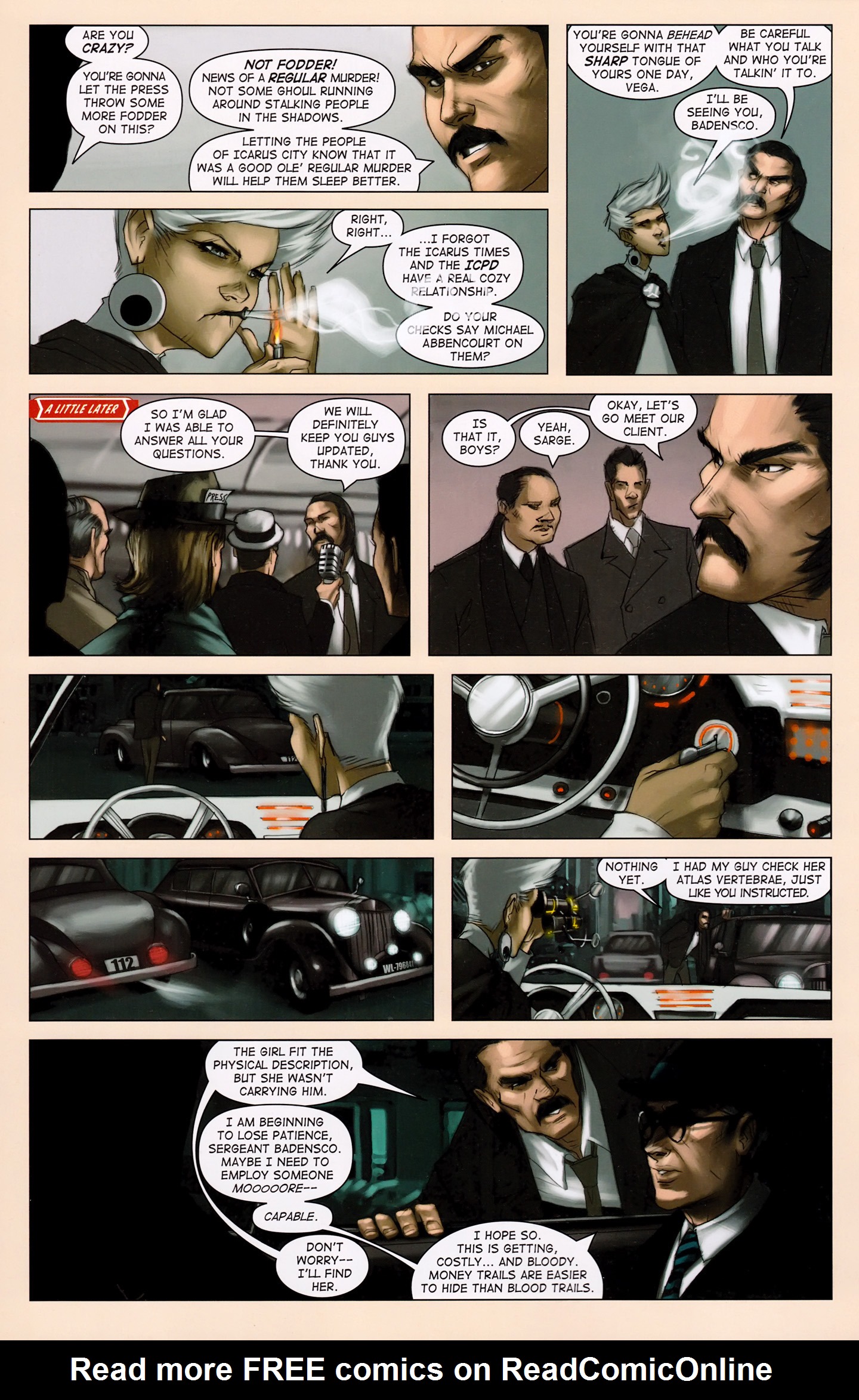 Read online Vescell comic -  Issue #5 - 6