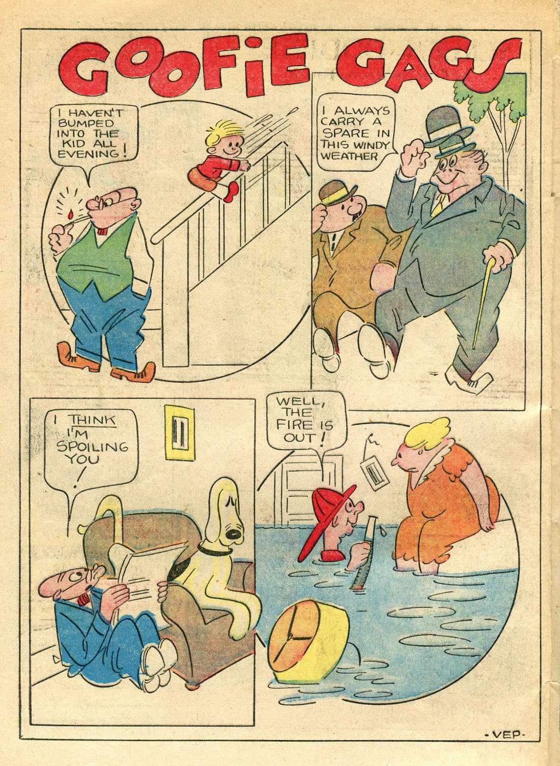 Read online Famous Funnies comic -  Issue #33 - 4
