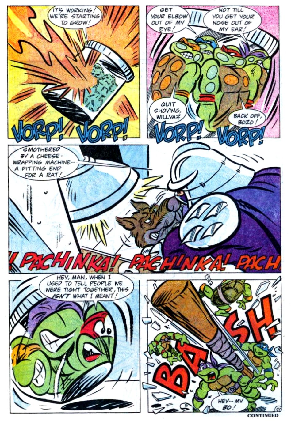 Read online Teenage Mutant Ninja Turtles Adventures (1989) comic -  Issue #4 - 21