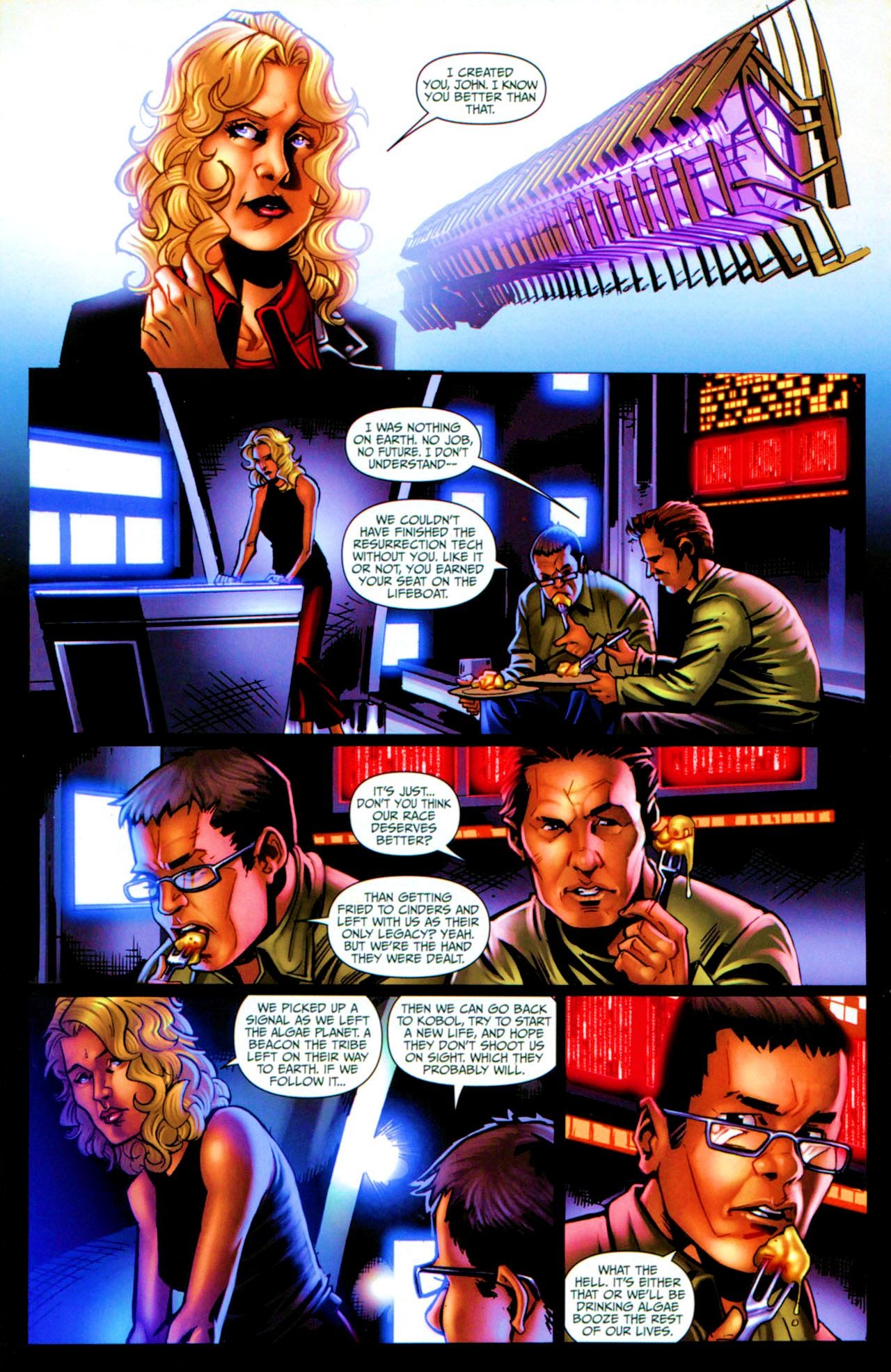 Read online Battlestar Galactica: The Final Five comic -  Issue #4 - 10