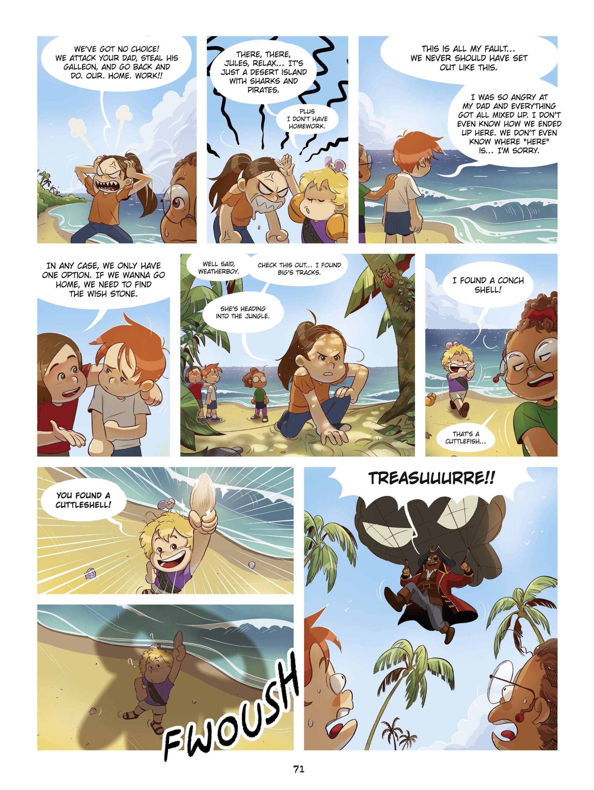 Read online Treasure: The Red Wave comic -  Issue # TPB - 71