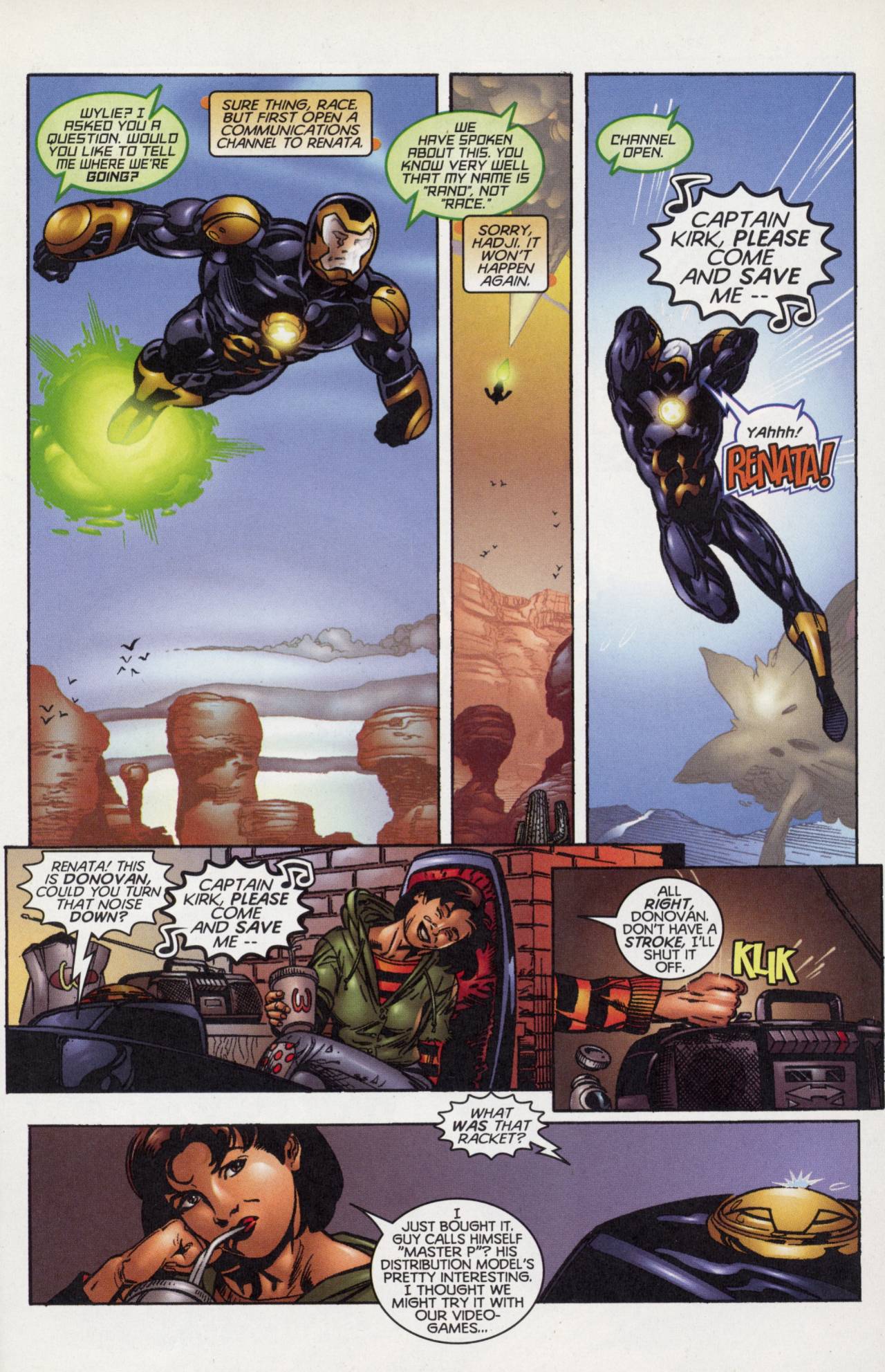 Read online X-O Manowar (1996) comic -  Issue #19 - 8