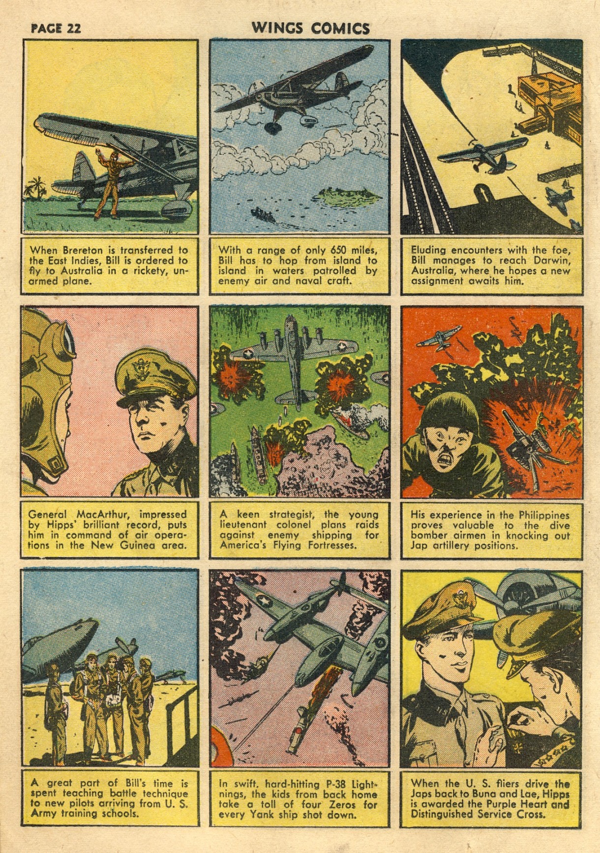 Read online Wings Comics comic -  Issue #33 - 24