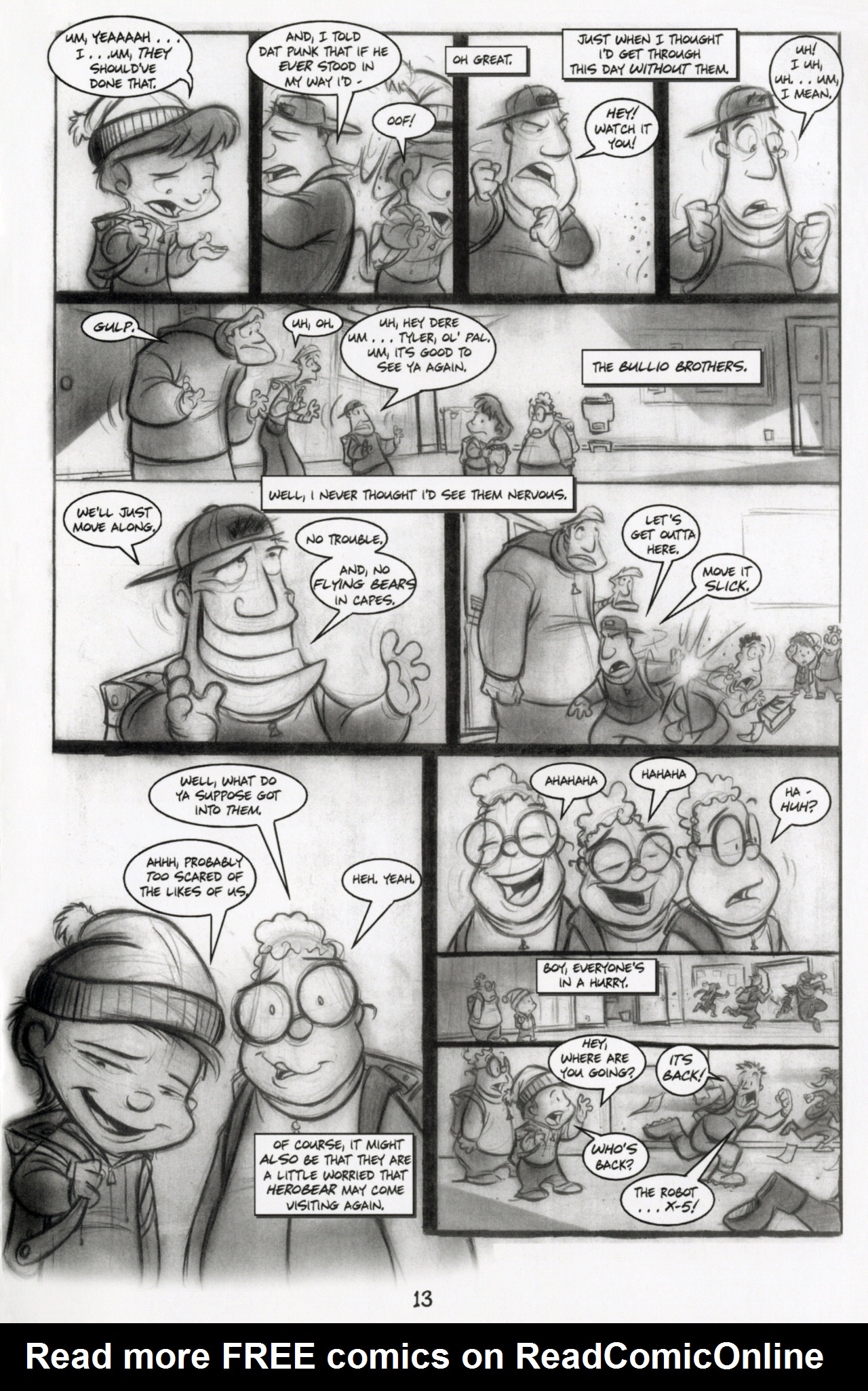 Read online Herobear And The Kid (1999) comic -  Issue #5 - 14