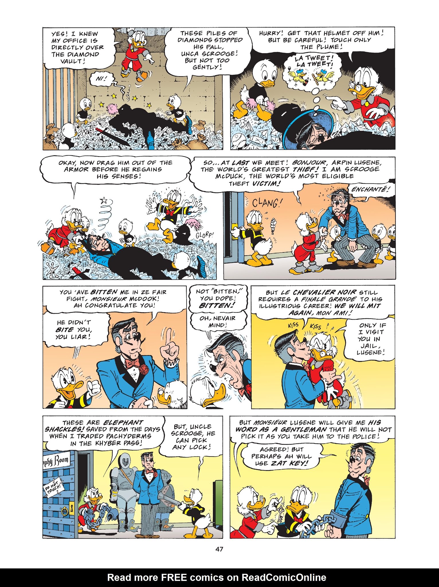 Read online Walt Disney Uncle Scrooge and Donald Duck: The Don Rosa Library comic -  Issue # TPB 8 (Part 1) - 48