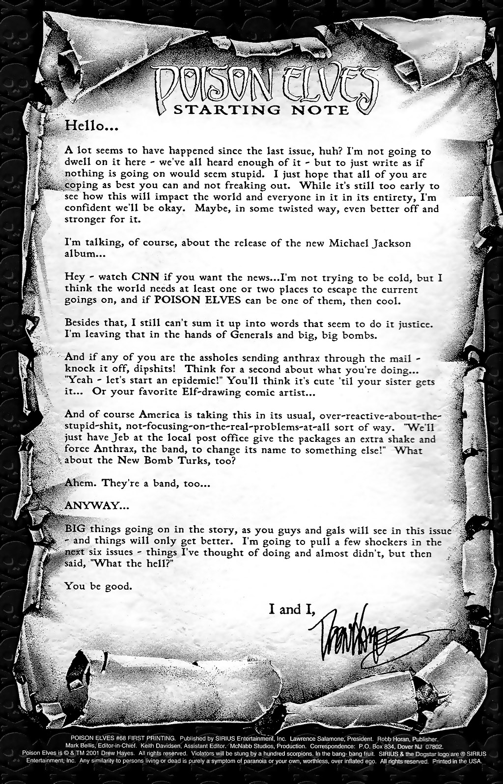 Read online Poison Elves (1995) comic -  Issue #68 - 2