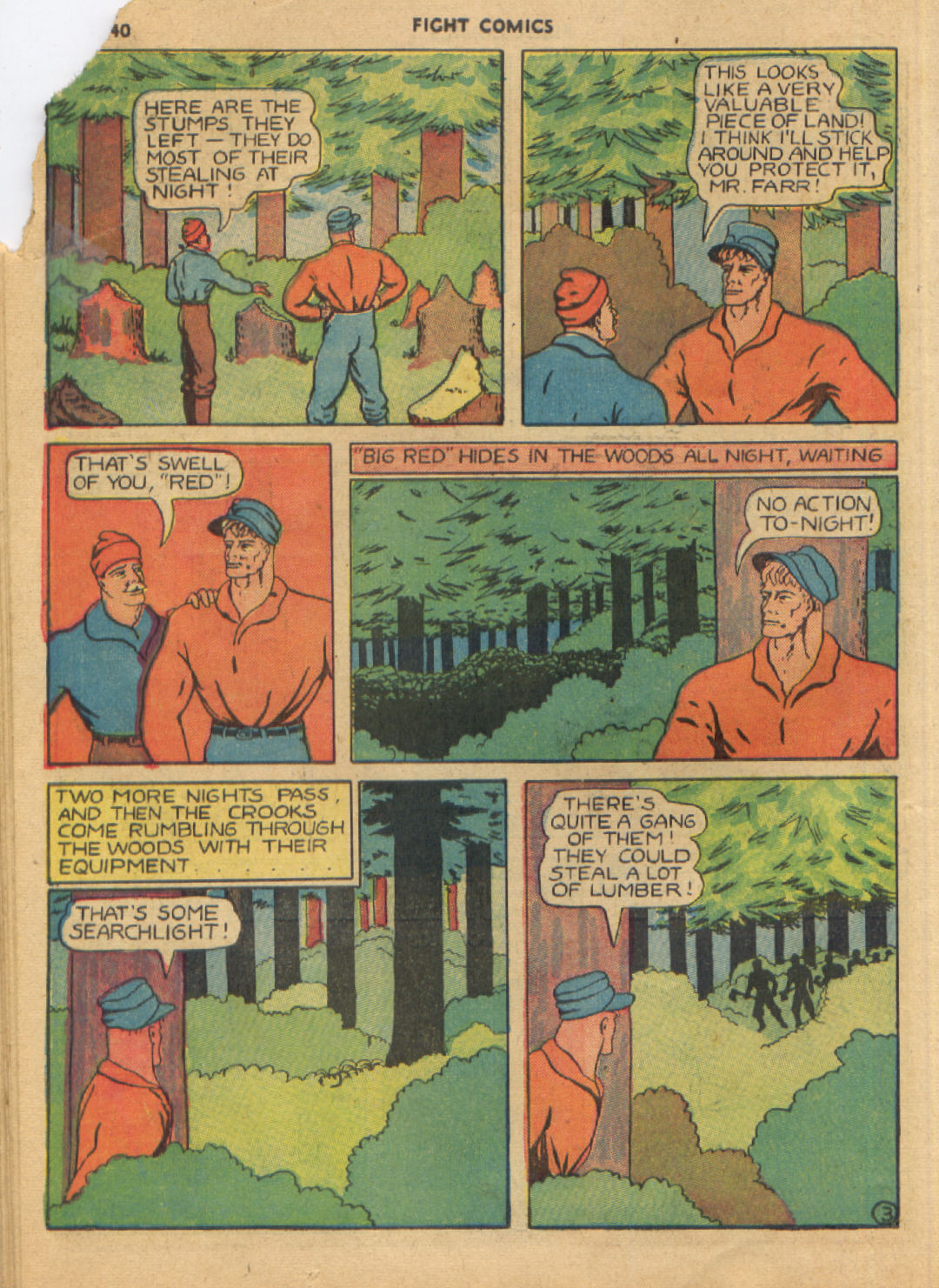 Read online Fight Comics comic -  Issue #3 - 42