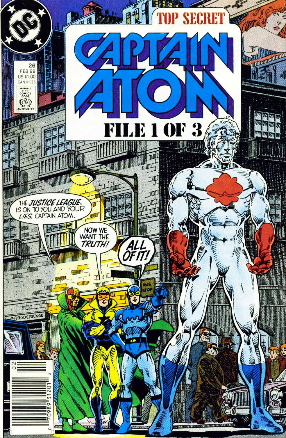 Read online Captain Atom (1987) comic -  Issue #26 - 1