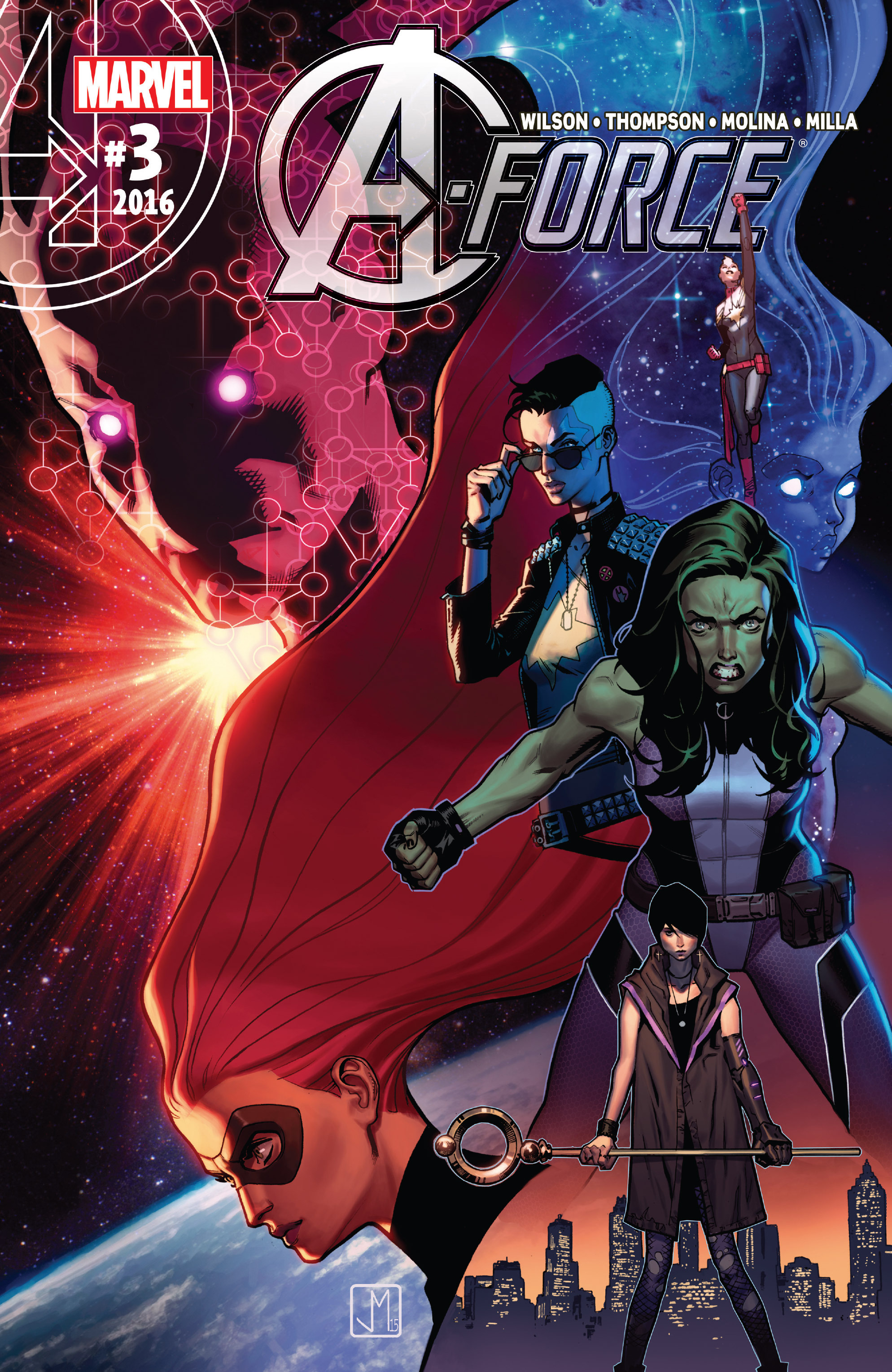 Read online A-Force (2016) comic -  Issue #3 - 1