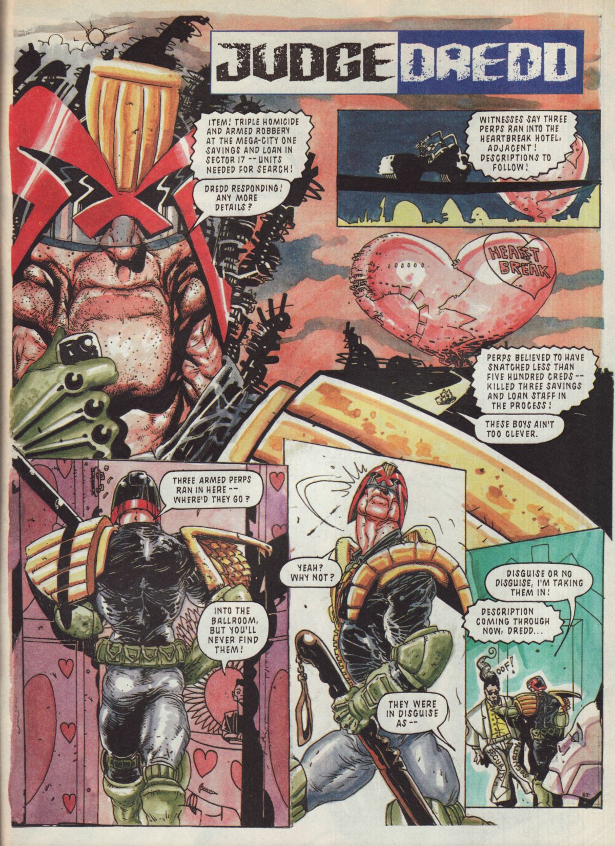 Read online Judge Dredd: The Megazine (vol. 2) comic -  Issue #25 - 37