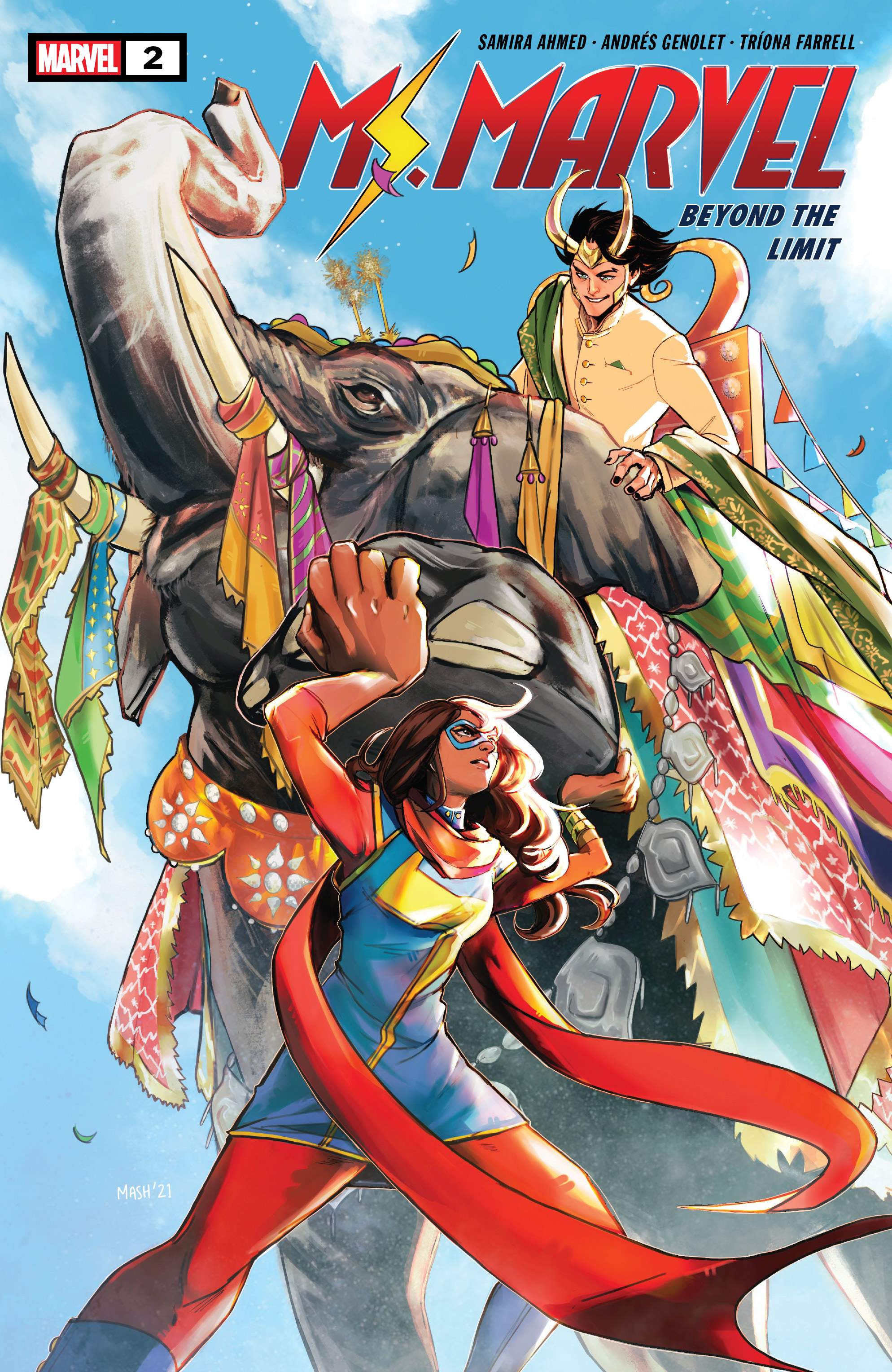 Read online Ms. Marvel: Beyond the Limit comic -  Issue #2 - 1