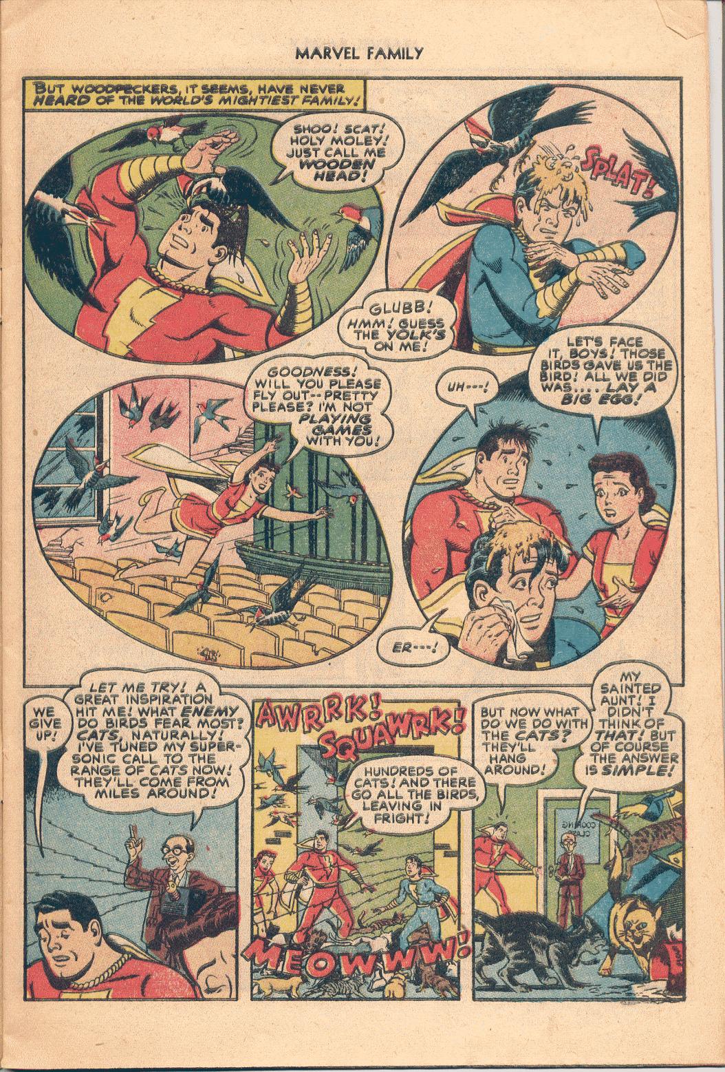 Read online The Marvel Family comic -  Issue #86 - 9