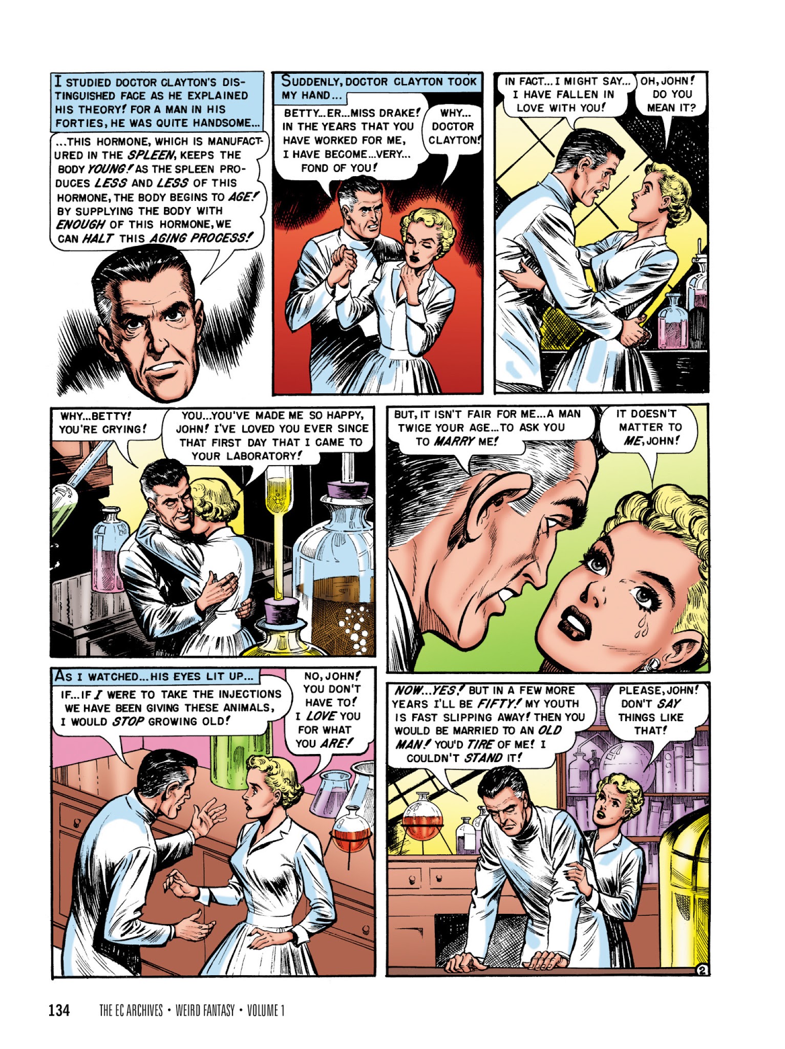 Read online The EC Archives: Weird Fantasy comic -  Issue # TPB 1 - 136