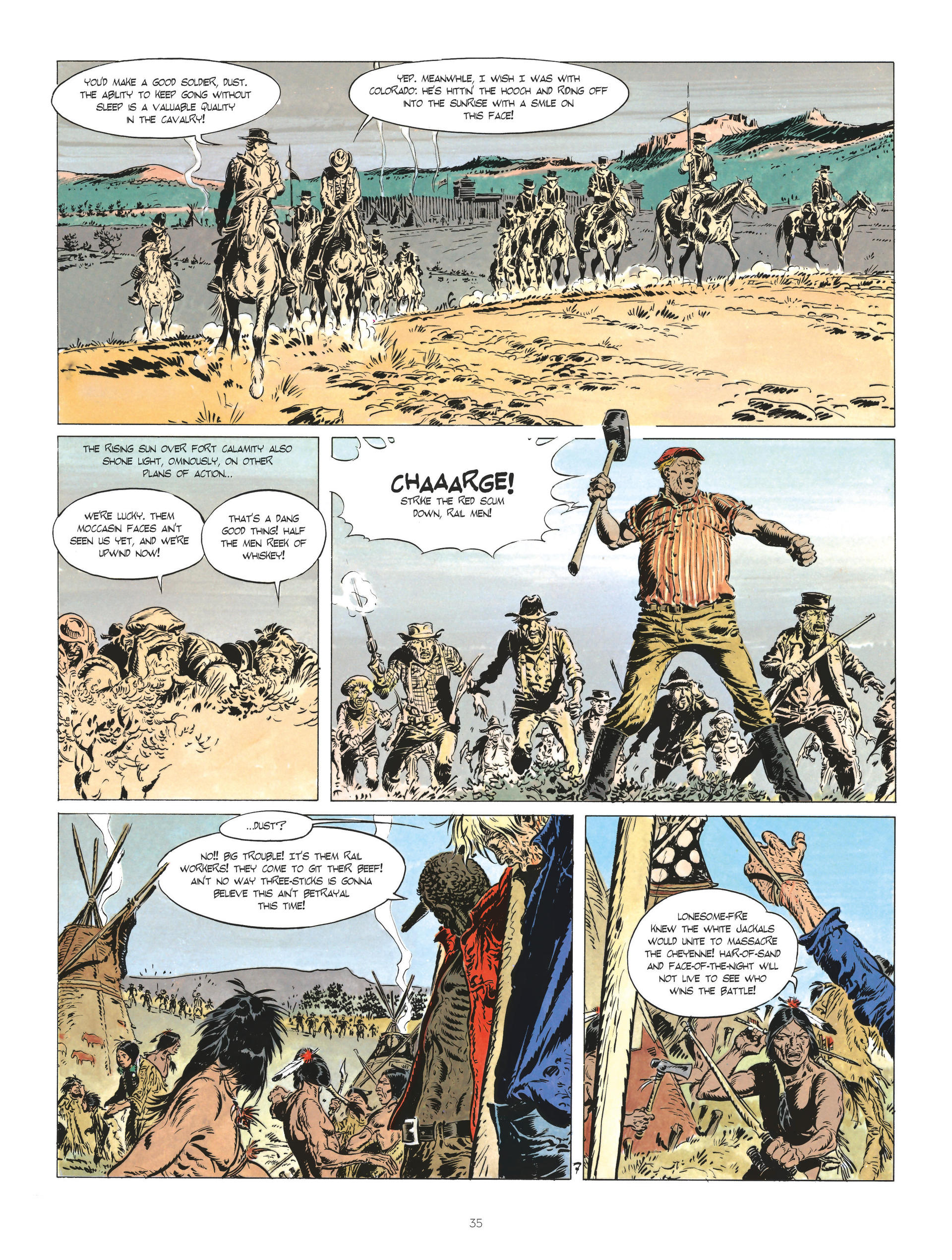 Read online Comanche comic -  Issue #2 - 35