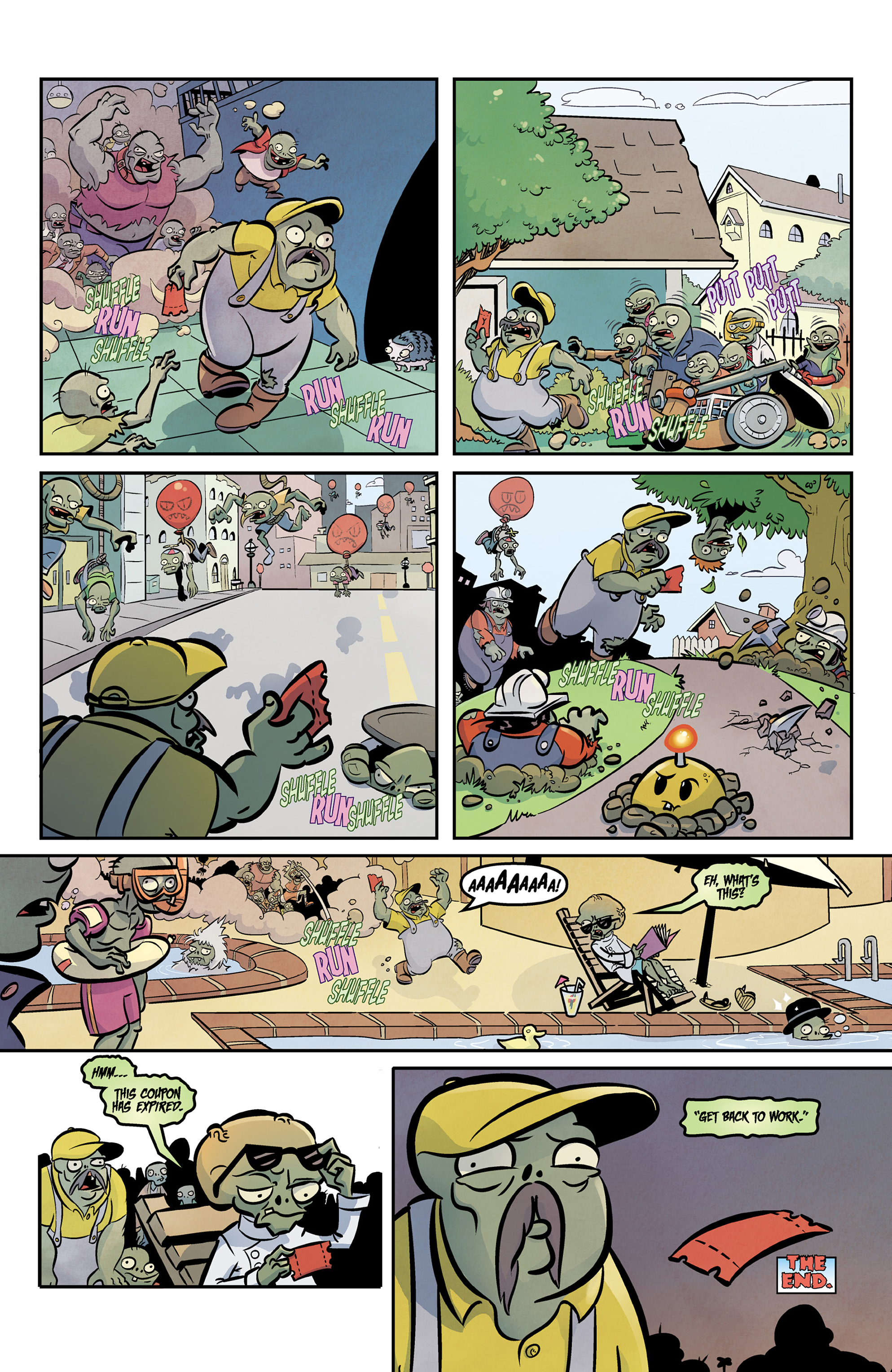 Read online Plants vs. Zombies: Boom Boom Mushroom comic -  Issue #10 - 26