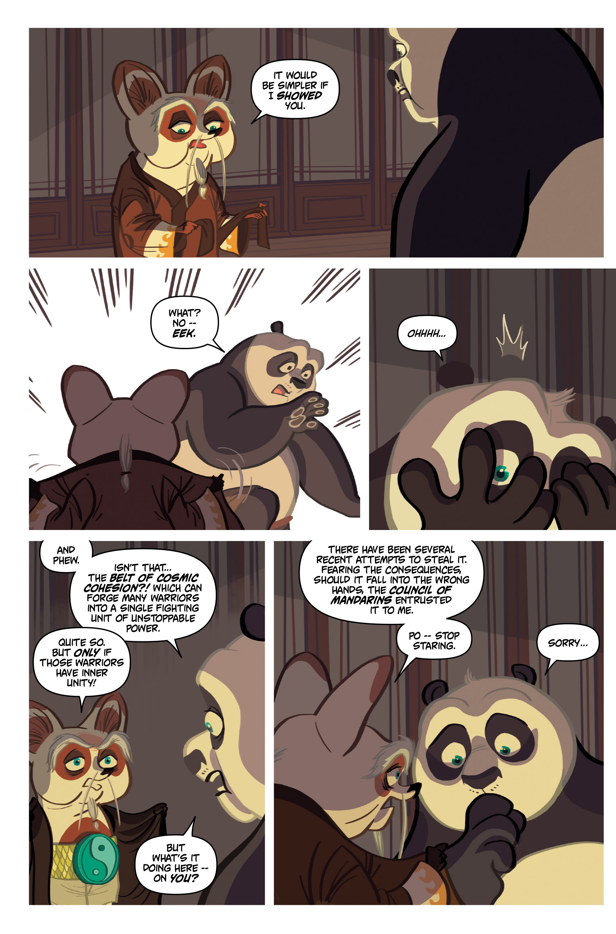 Read online DreamWorks Kung Fu Panda comic -  Issue #4 - 13