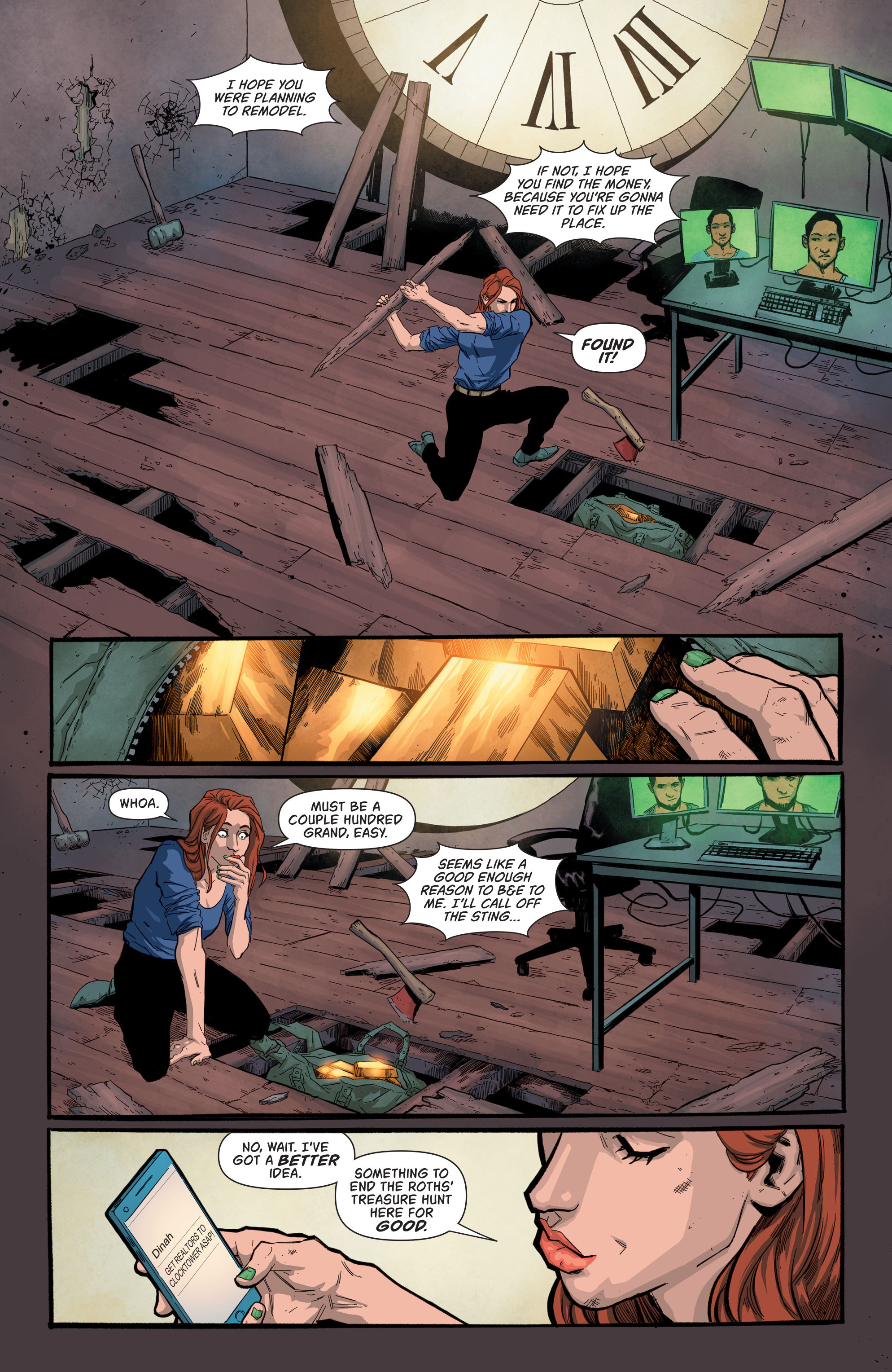 Read online Batgirl and the Birds of Prey comic -  Issue #7 - 18