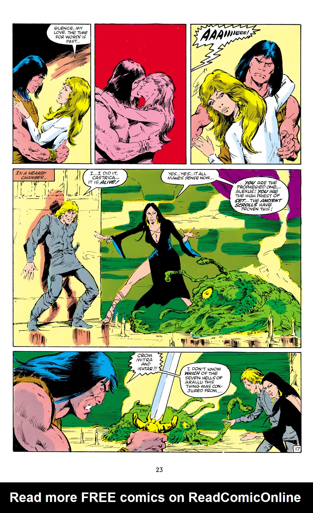 Read online The Chronicles of Conan comic -  Issue # TPB 22 (Part 1) - 24