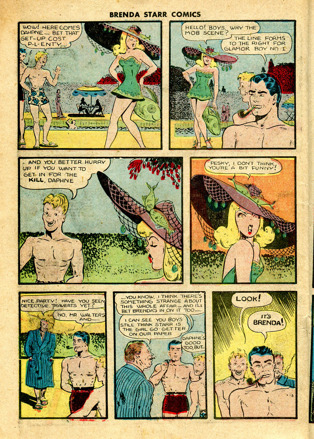 Read online Brenda Starr (1948) comic -  Issue #5 - 22