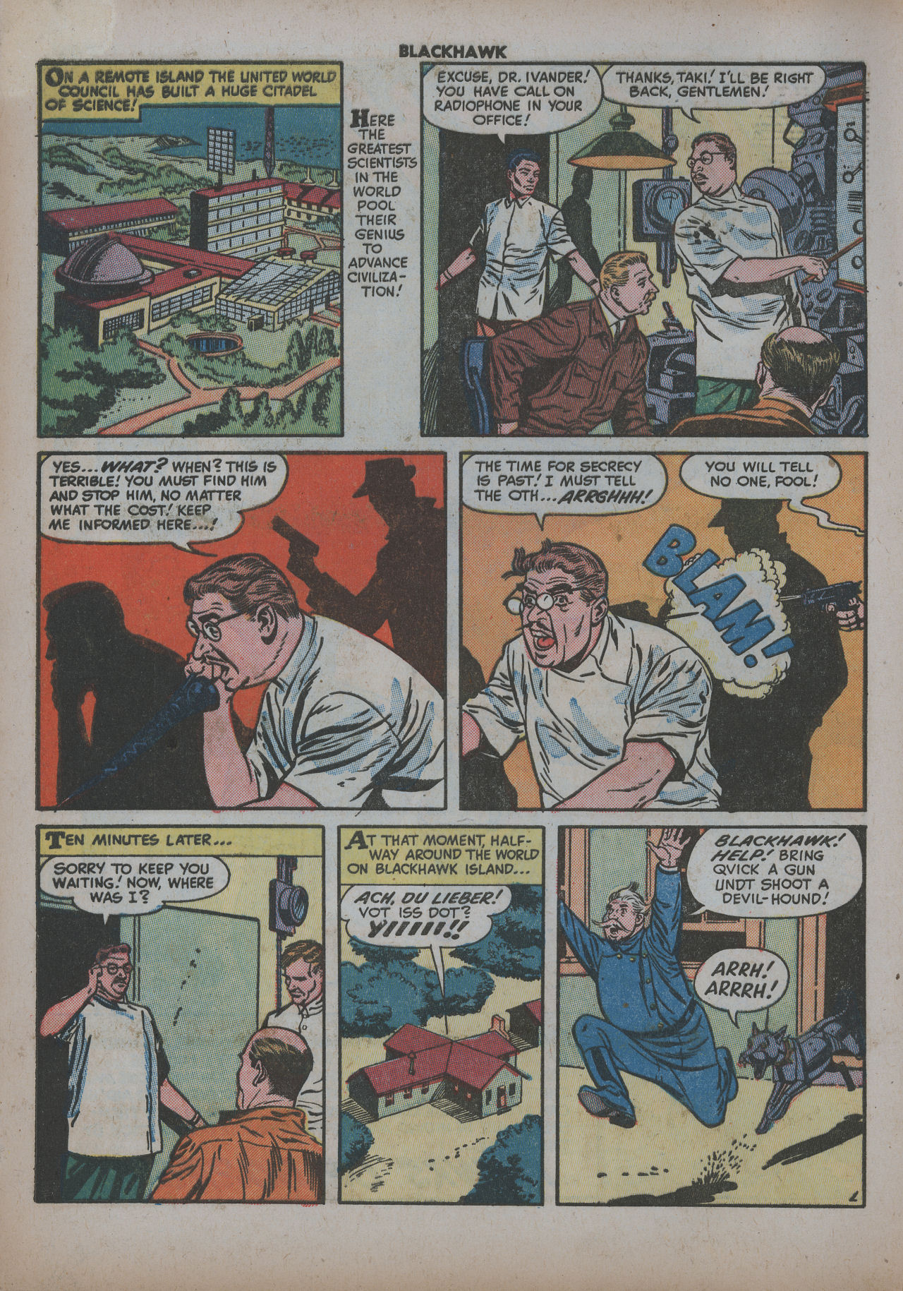 Read online Blackhawk (1957) comic -  Issue #48 - 5