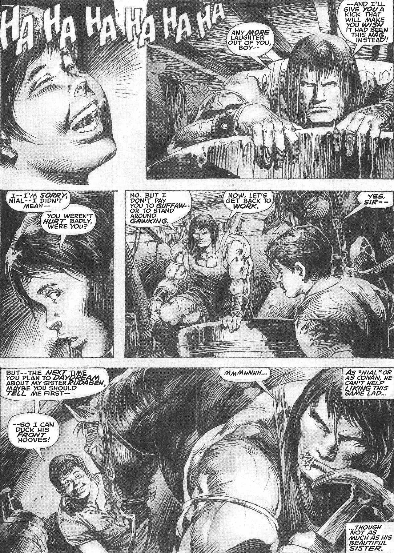 Read online The Savage Sword Of Conan comic -  Issue #209 - 5