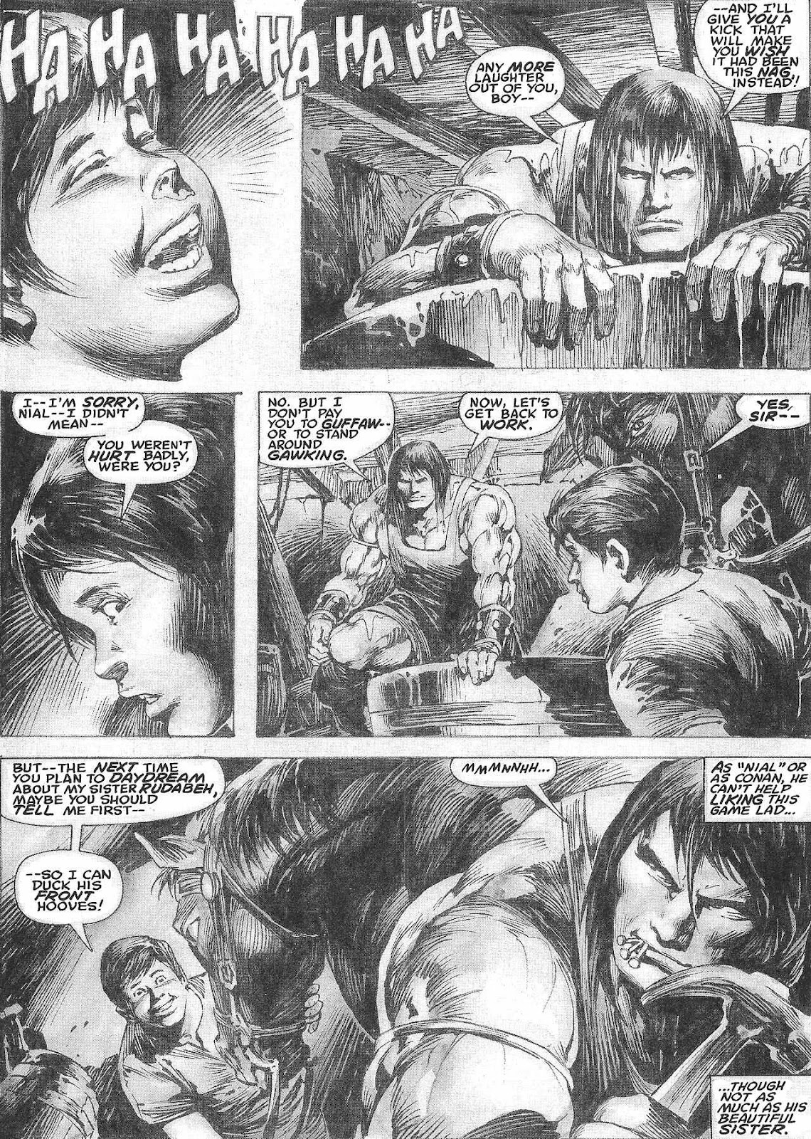 The Savage Sword Of Conan issue 209 - Page 5