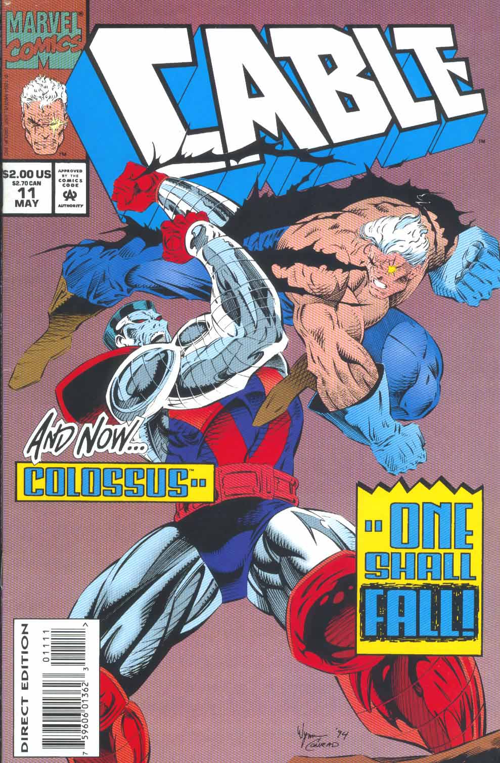 Read online Cable (1993) comic -  Issue #11 - 1