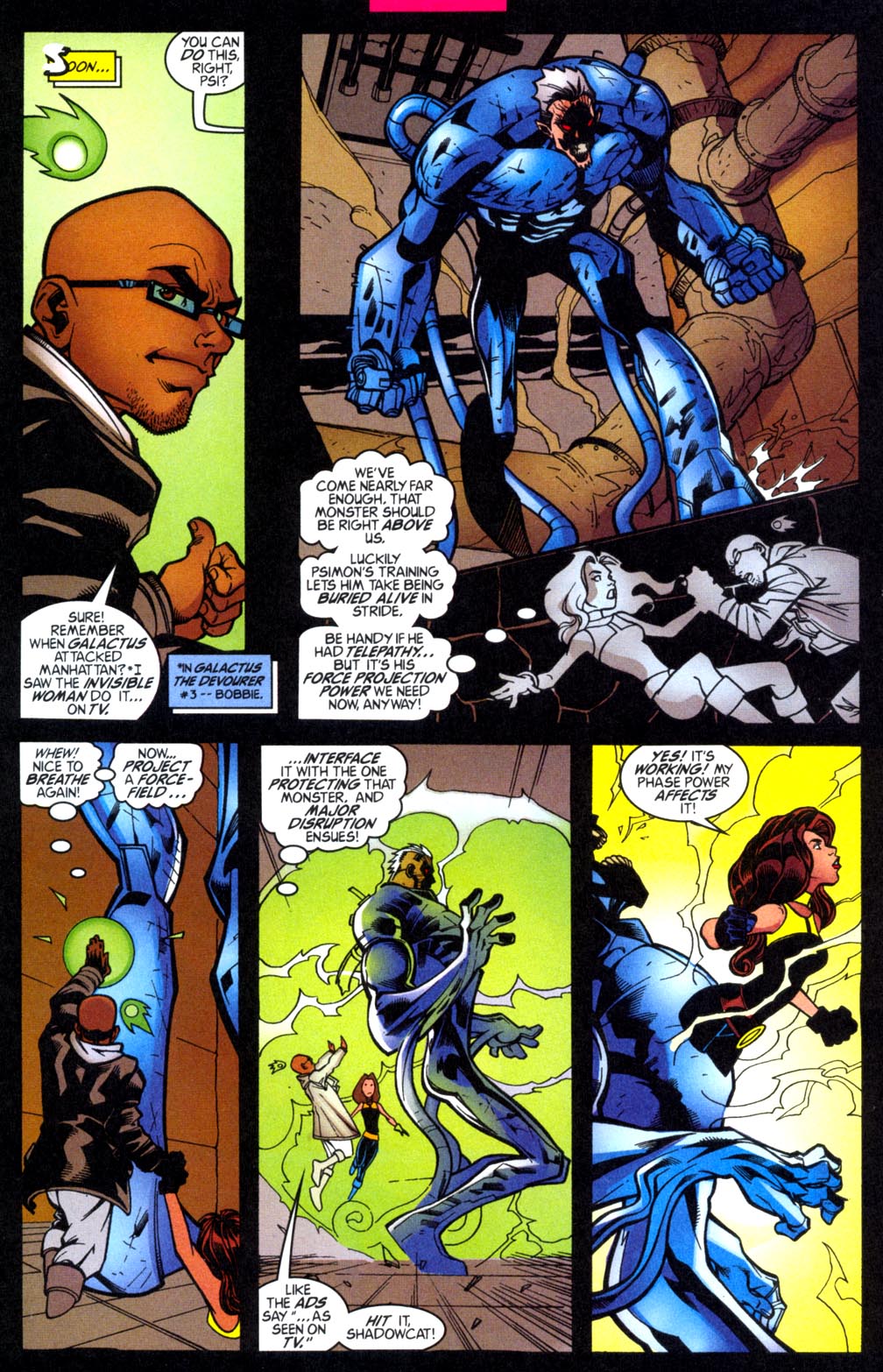 Read online Warlock (1999) comic -  Issue #6 - 17