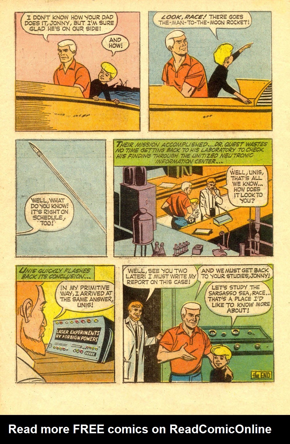 Read online Jonny Quest (1964) comic -  Issue # Full - 34