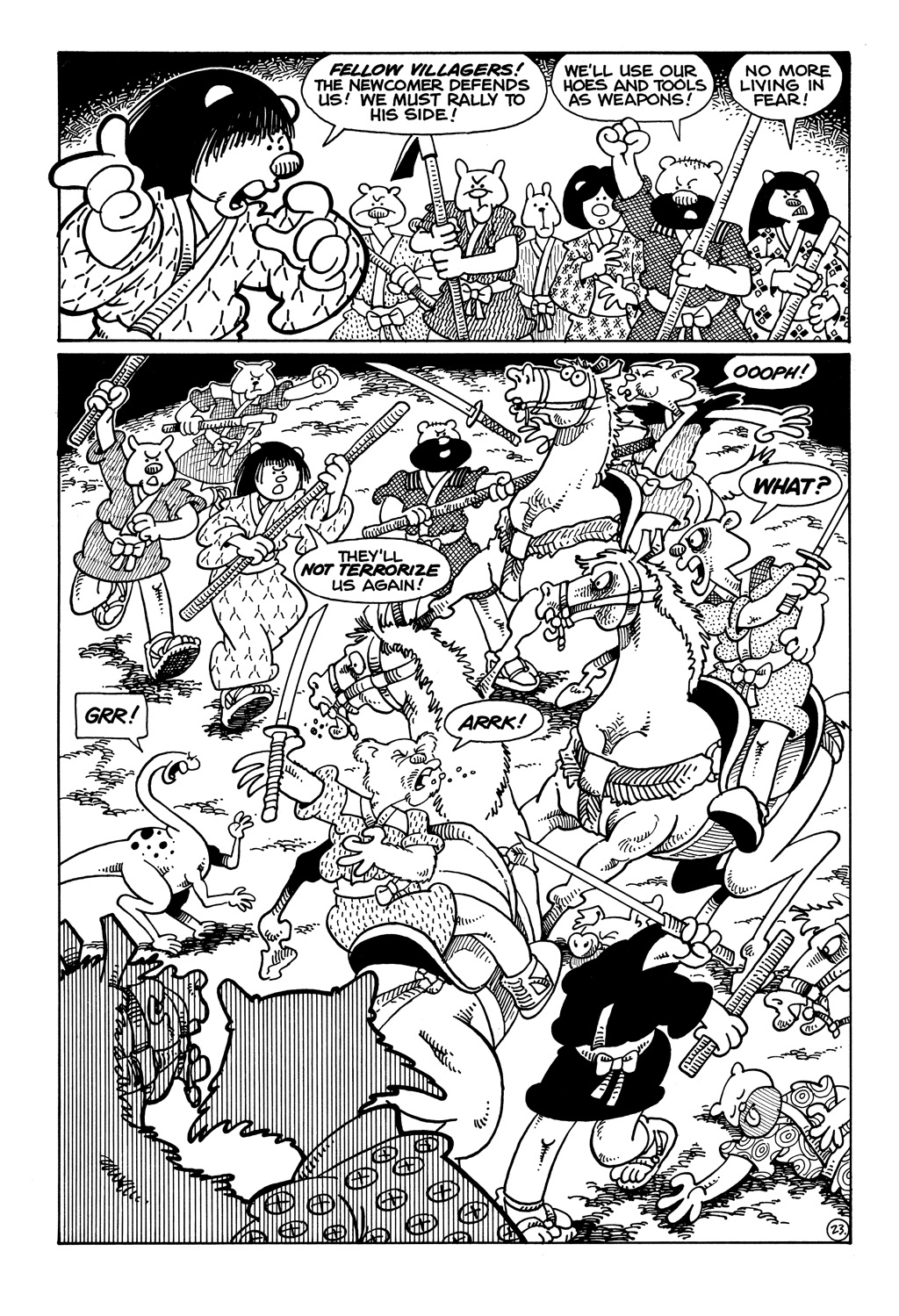 Read online Usagi Yojimbo (1987) comic -  Issue #18 - 25