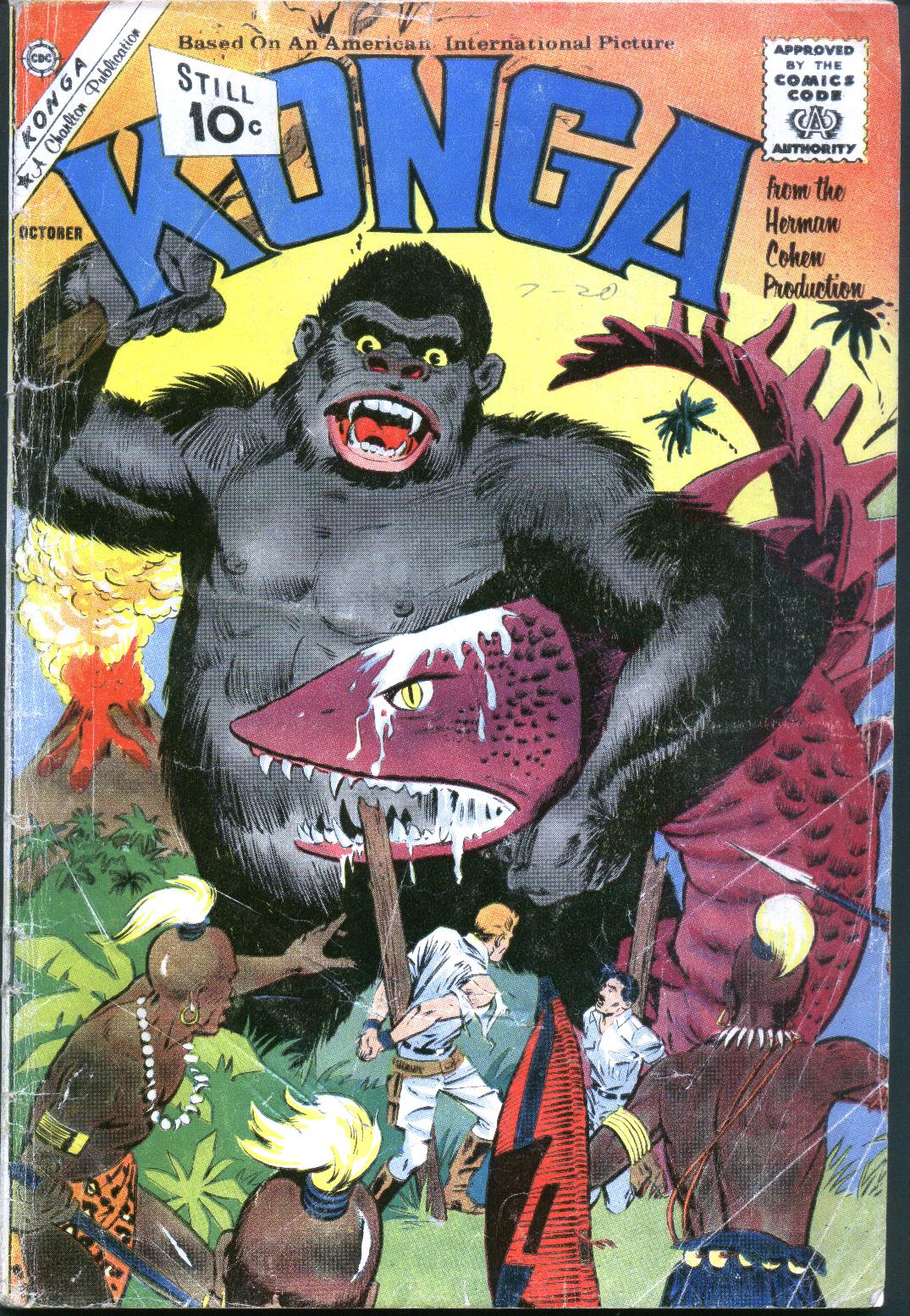Read online Konga comic -  Issue #3 - 1