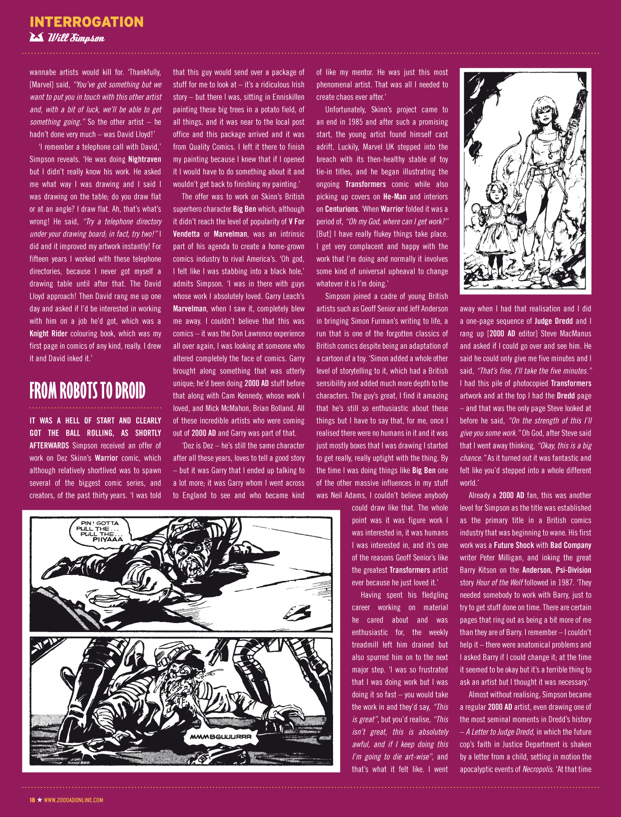 Read online Judge Dredd Megazine (Vol. 5) comic -  Issue #342 - 18
