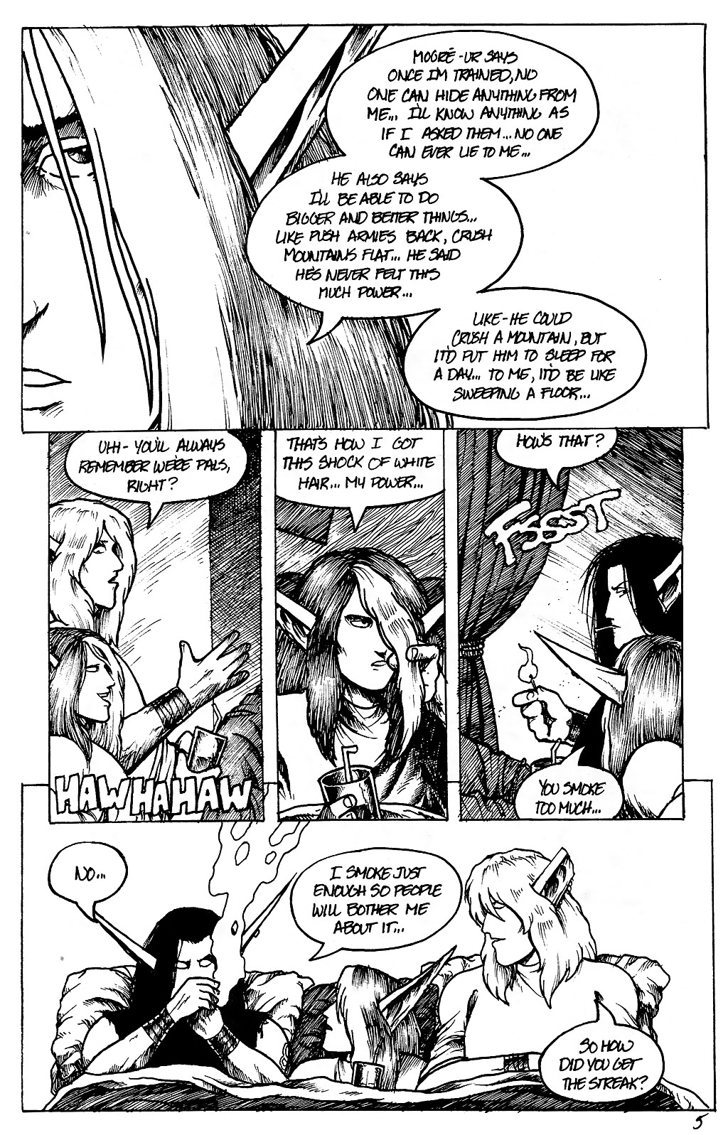 Read online Poison Elves (1995) comic -  Issue #63 - 7