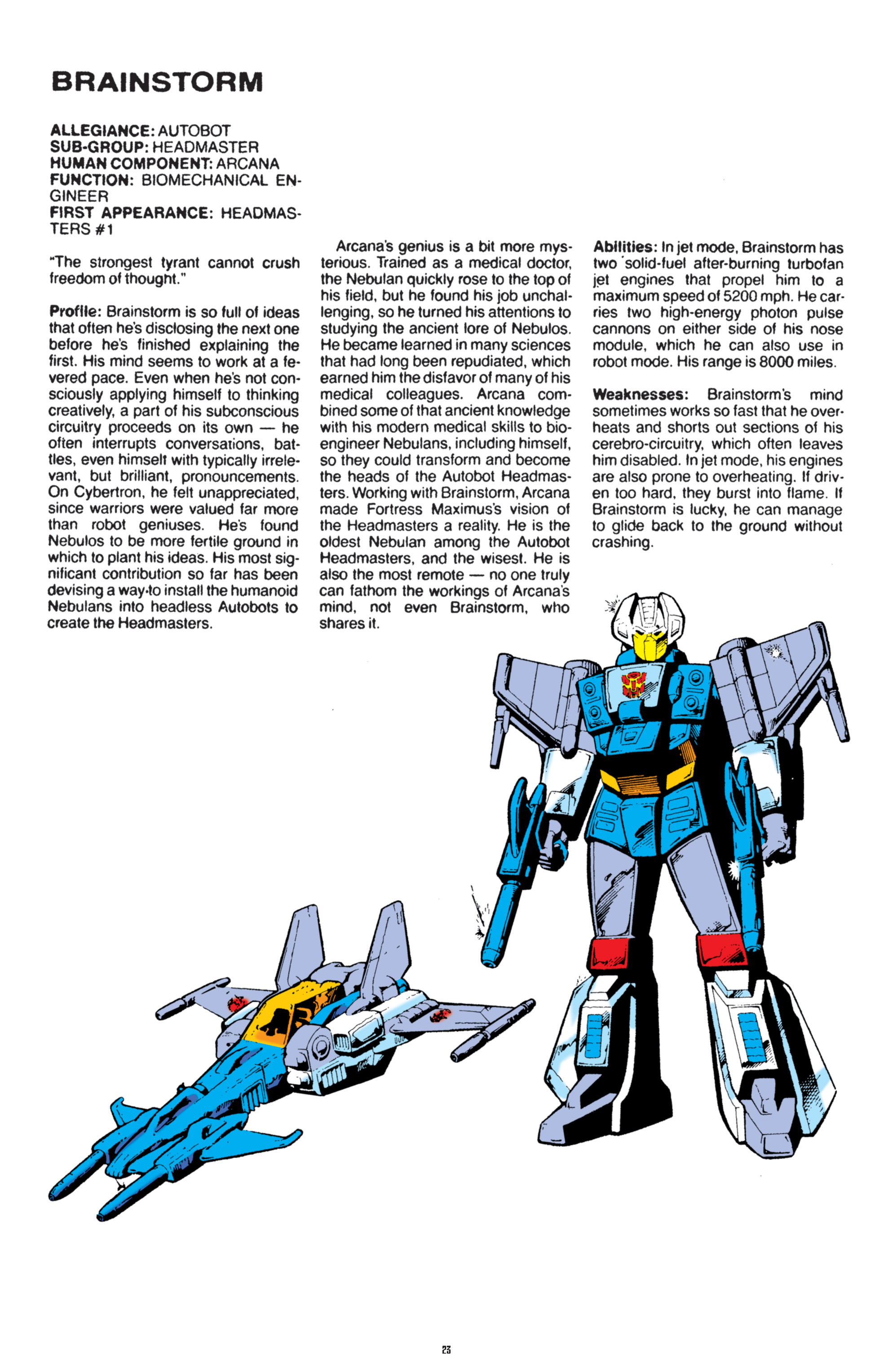 Read online The Transformers Classics comic -  Issue # TPB 8 - 23