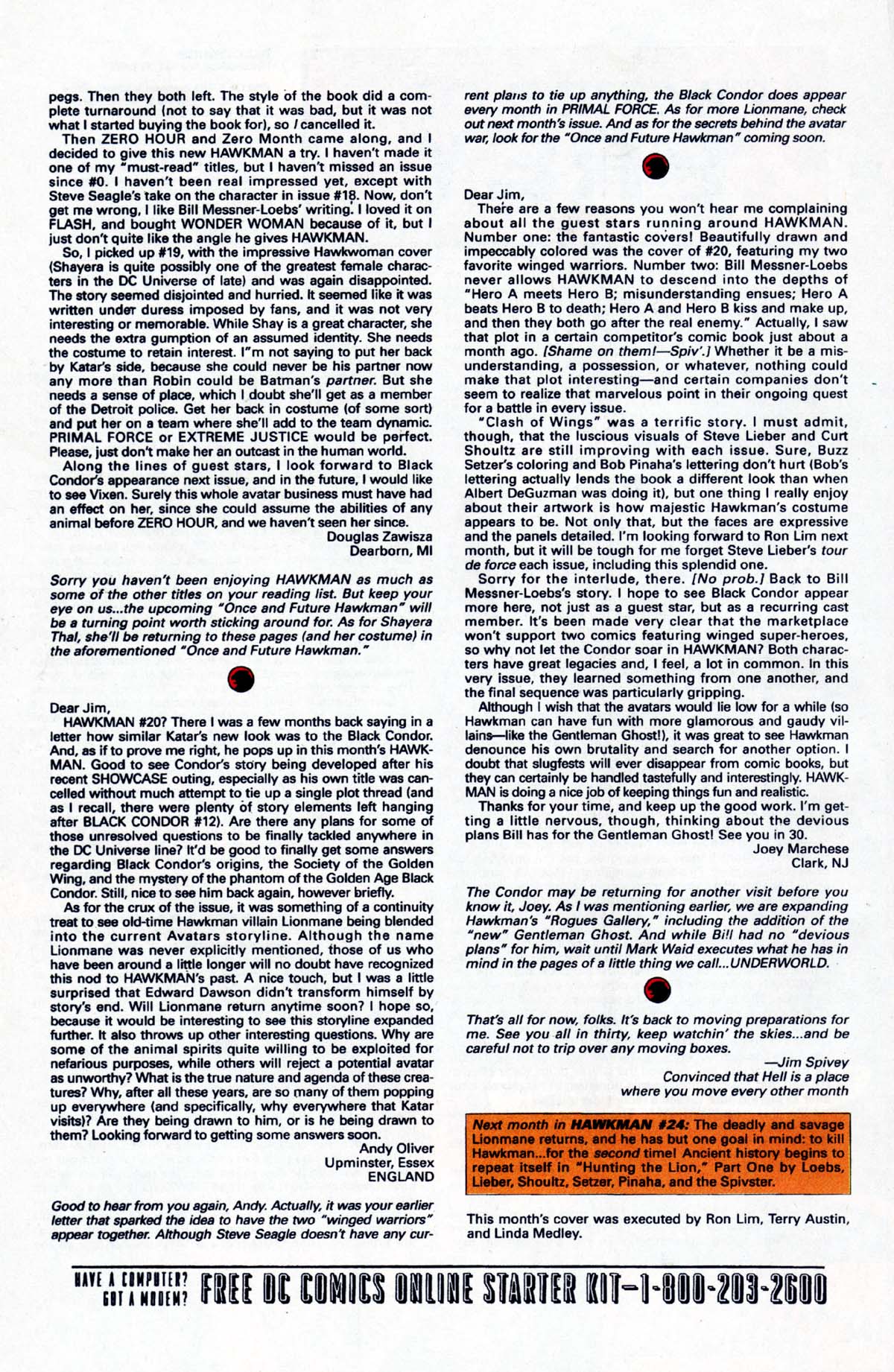 Read online Justice League America comic -  Issue #102b - 25