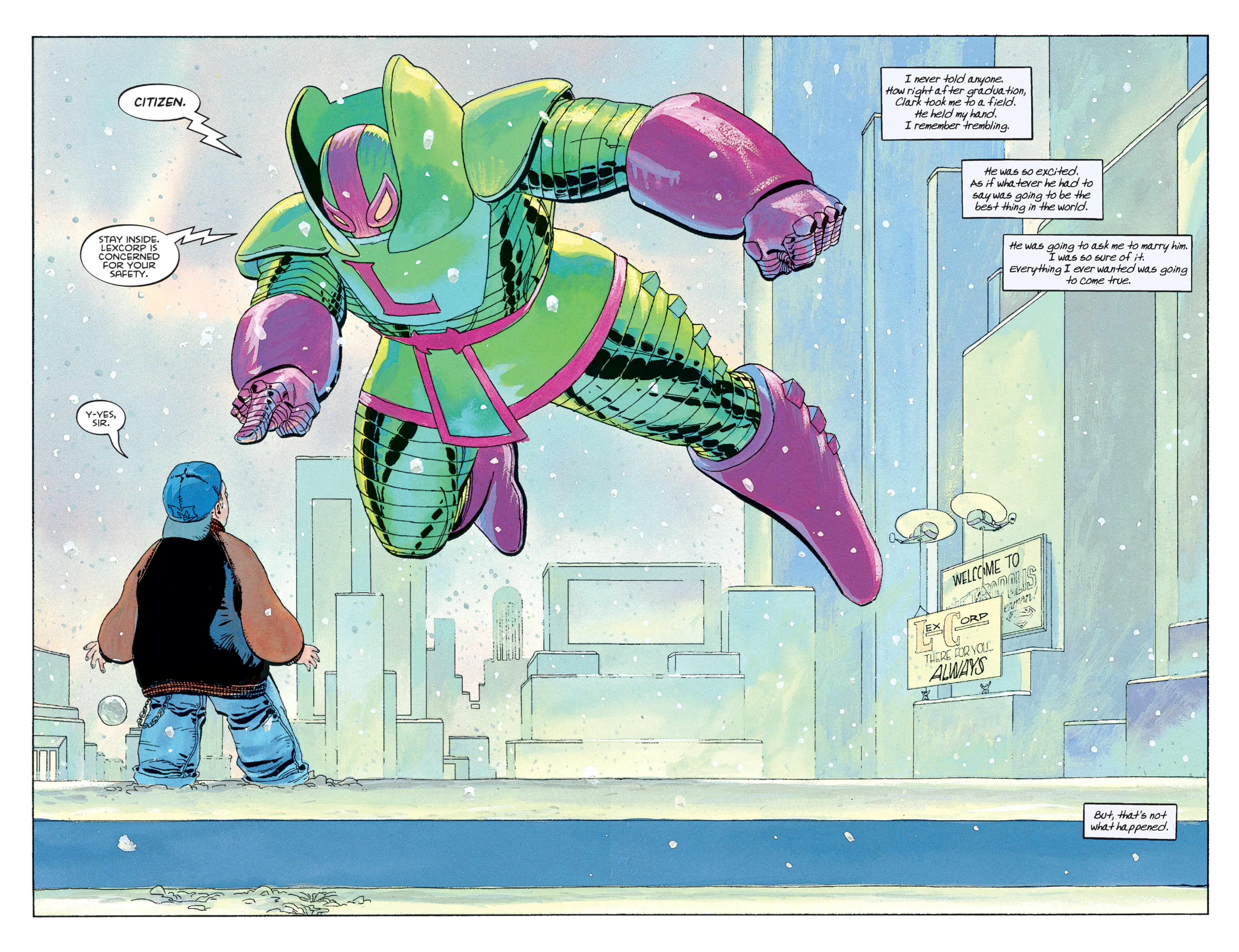 Read online Superman For All Seasons comic -  Issue #4 - 4