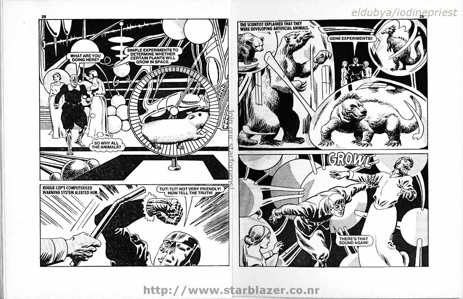 Read online Starblazer comic -  Issue #227 - 16