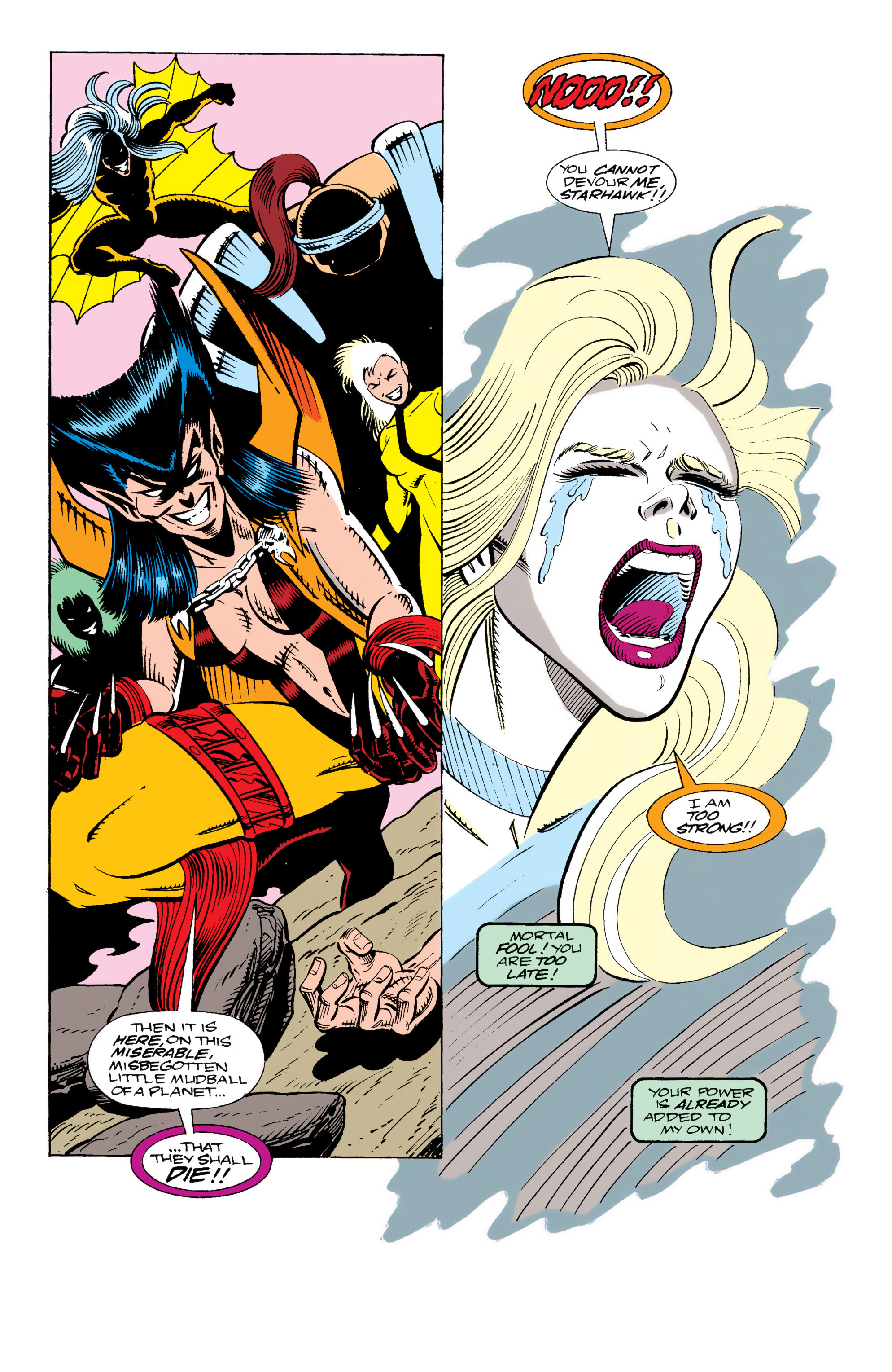 Read online Guardians of the Galaxy (1990) comic -  Issue # _TPB Guardians of the Galaxy by Jim Valentino 3 (Part 1) - 23