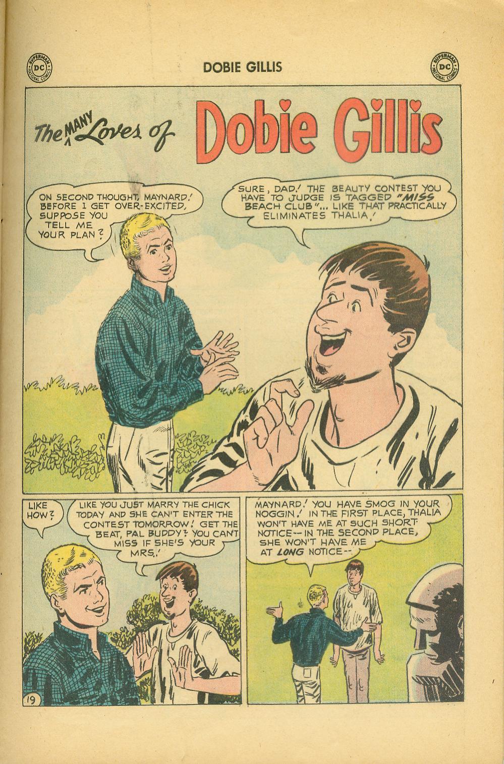 Read online Many Loves of Dobie Gillis comic -  Issue #3 - 25