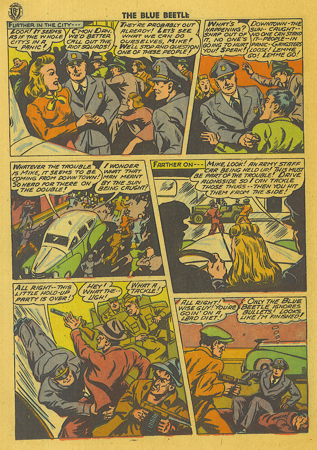 Read online The Blue Beetle comic -  Issue #35 - 15