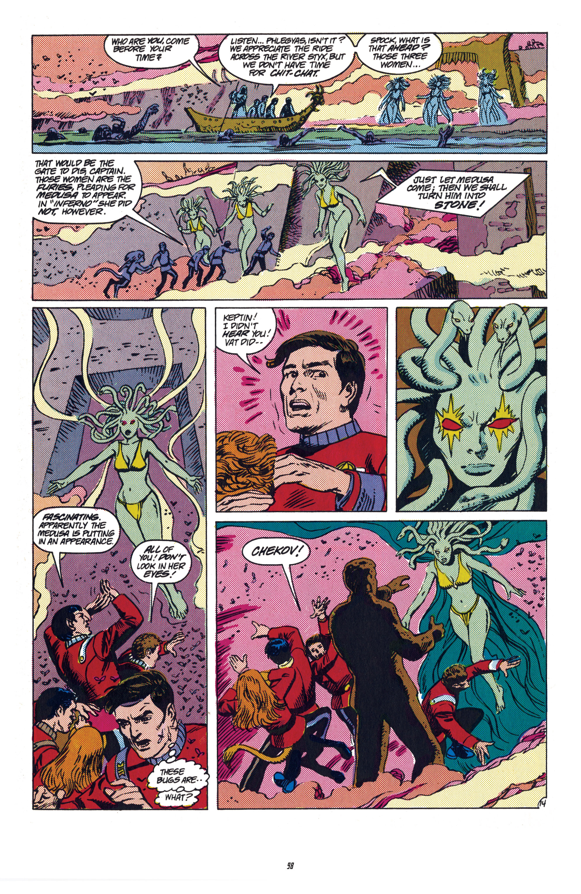 Read online Star Trek Classics comic -  Issue #5 - 96