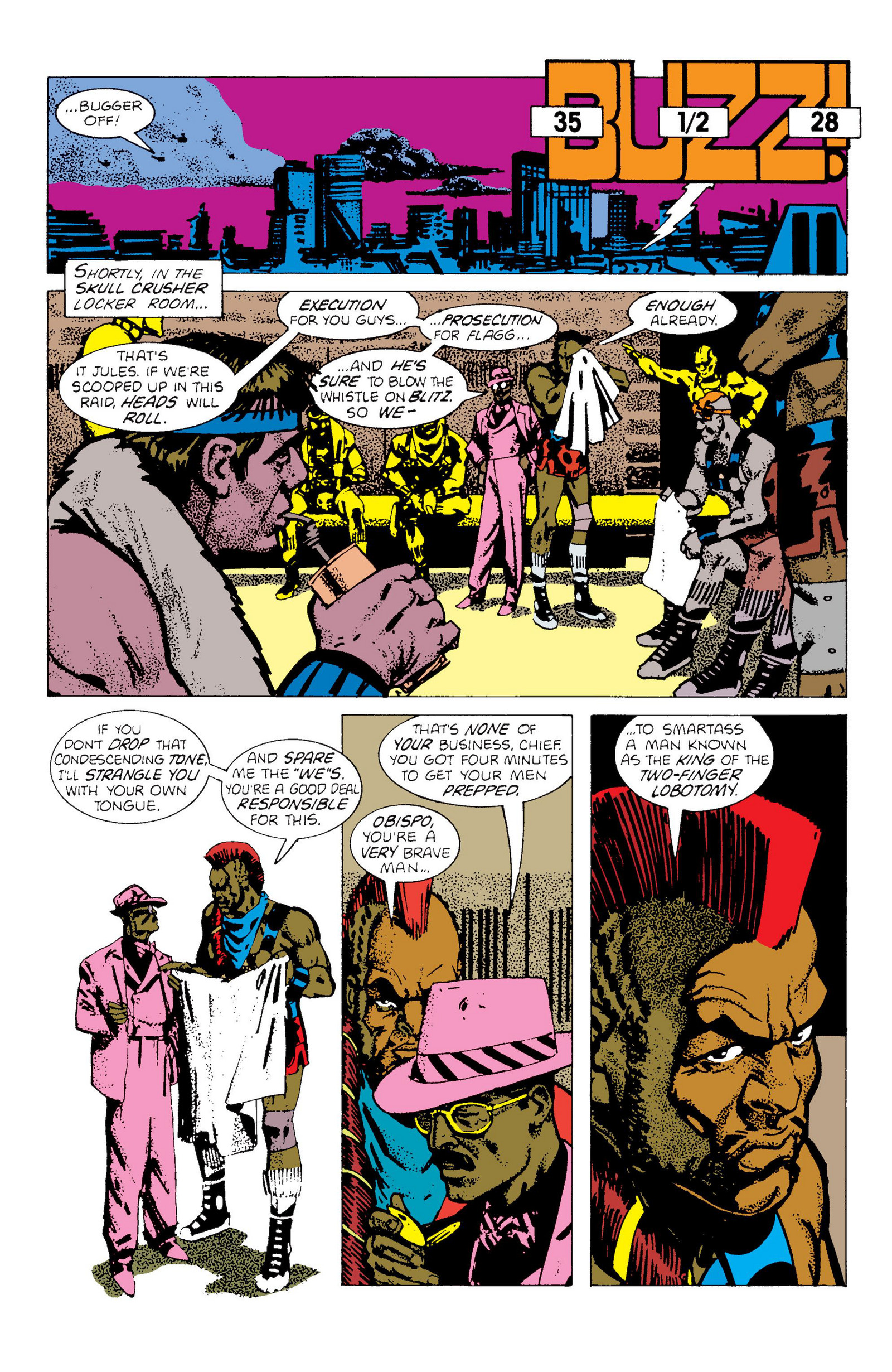 Read online American Flagg! comic -  Issue # _Definitive Collection (Part 2) - 79